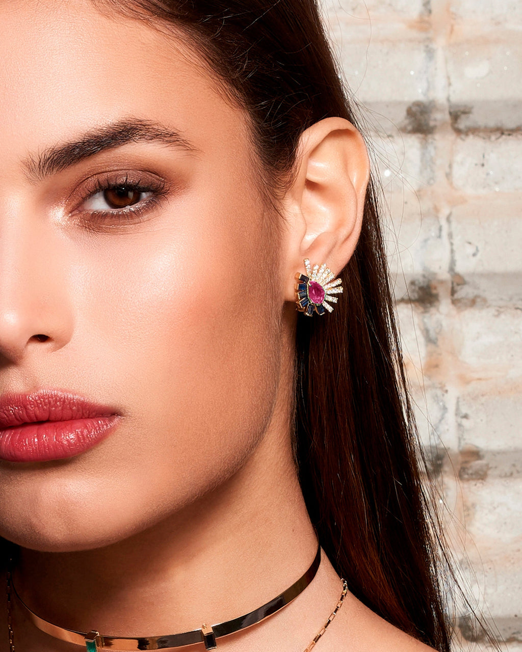 La Belle Duo Mini Earrings