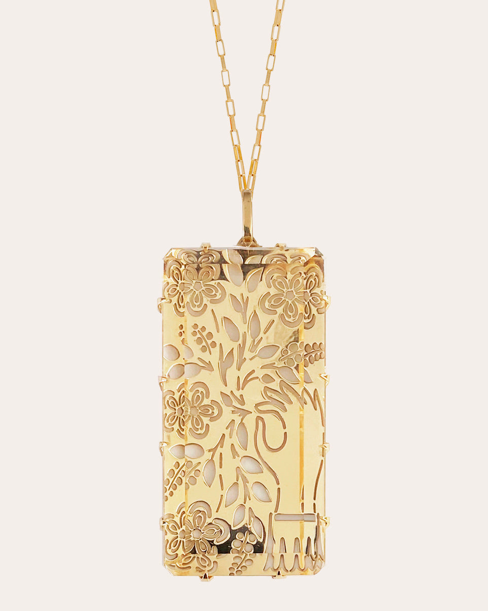 Magnifier Bouquet Pendant