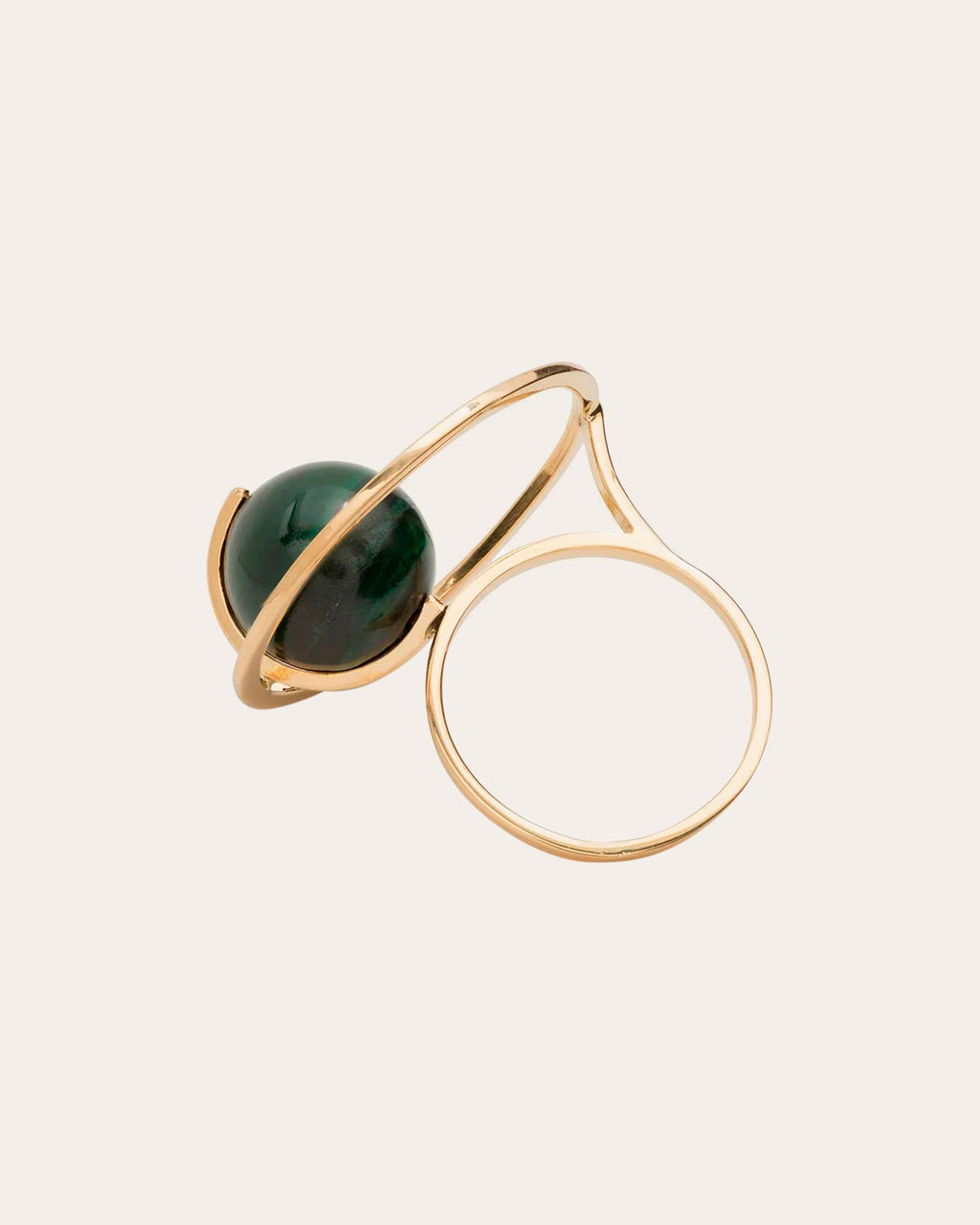 Malachite Modern Elliptic Ring