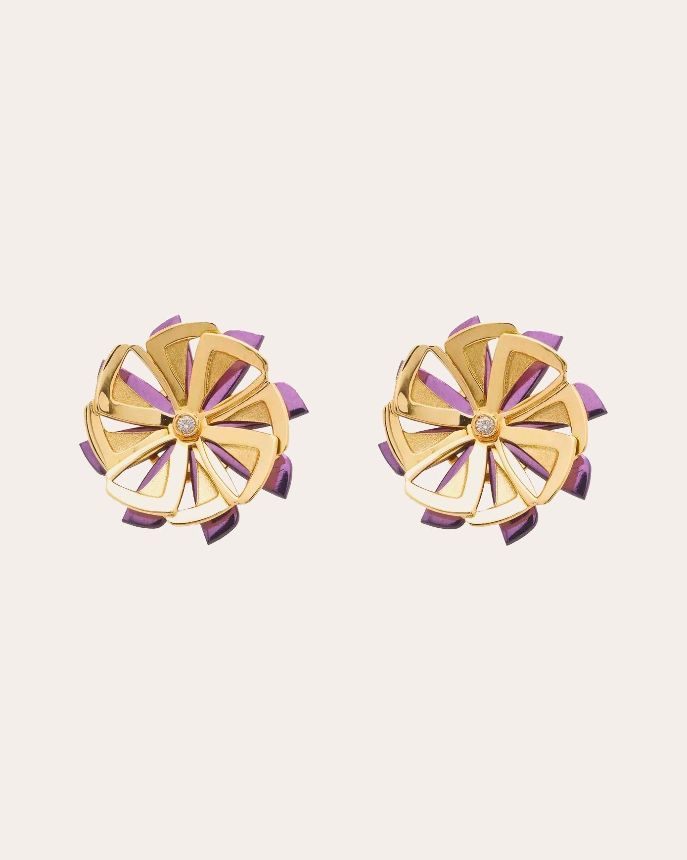 Mini Summer Camellia Earrings