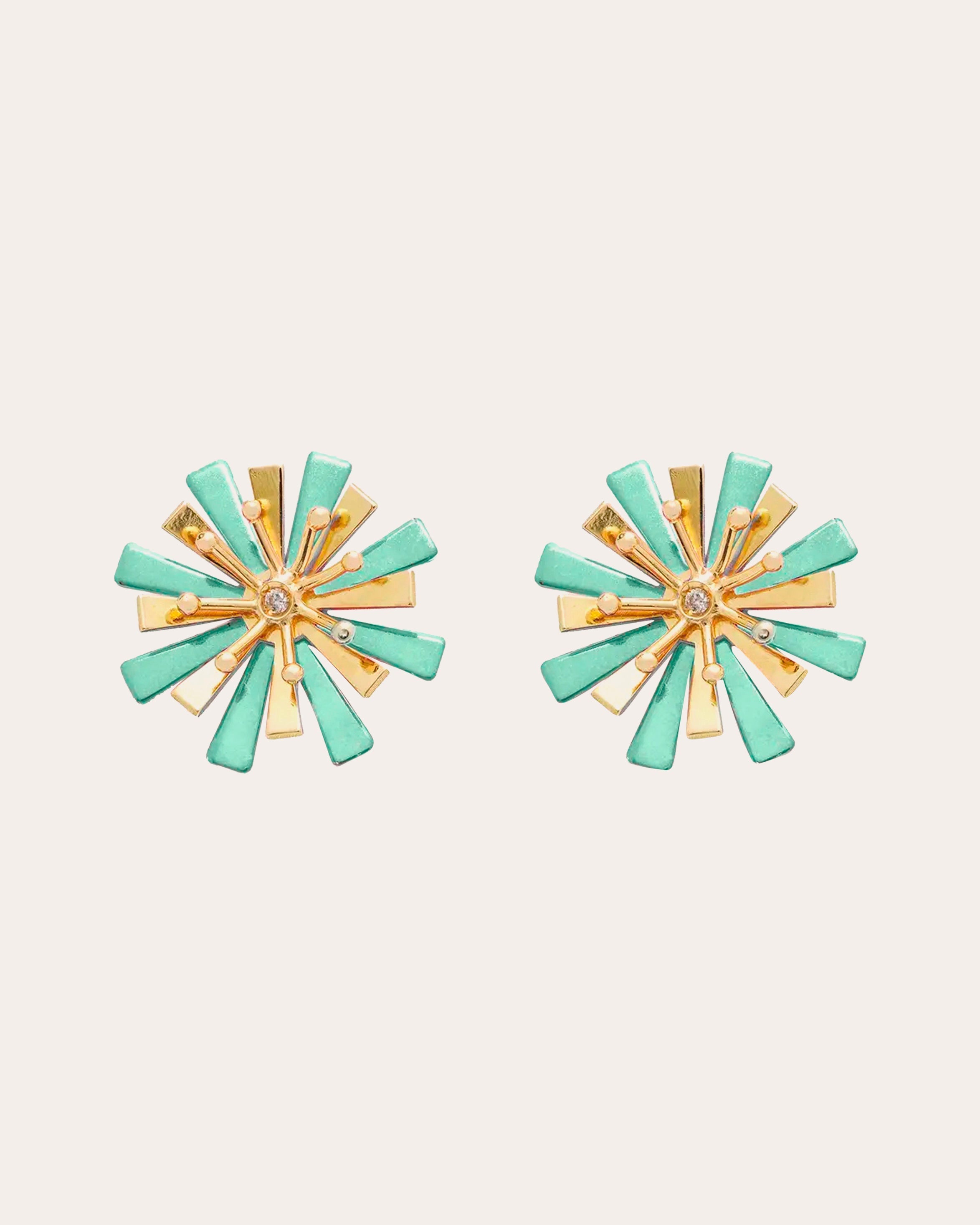 Mini Summer Cherry Earrings