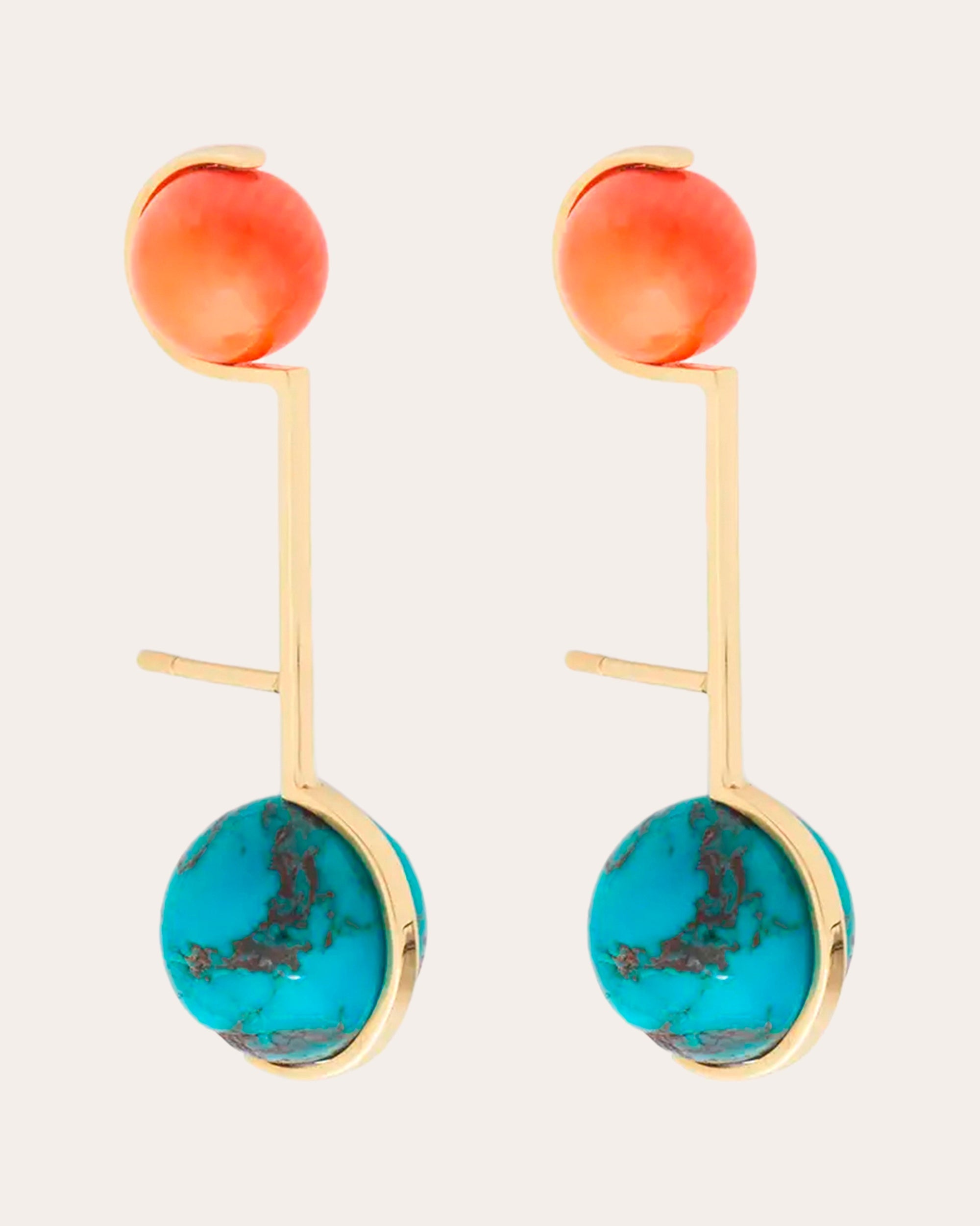 Modern Stick Earrings