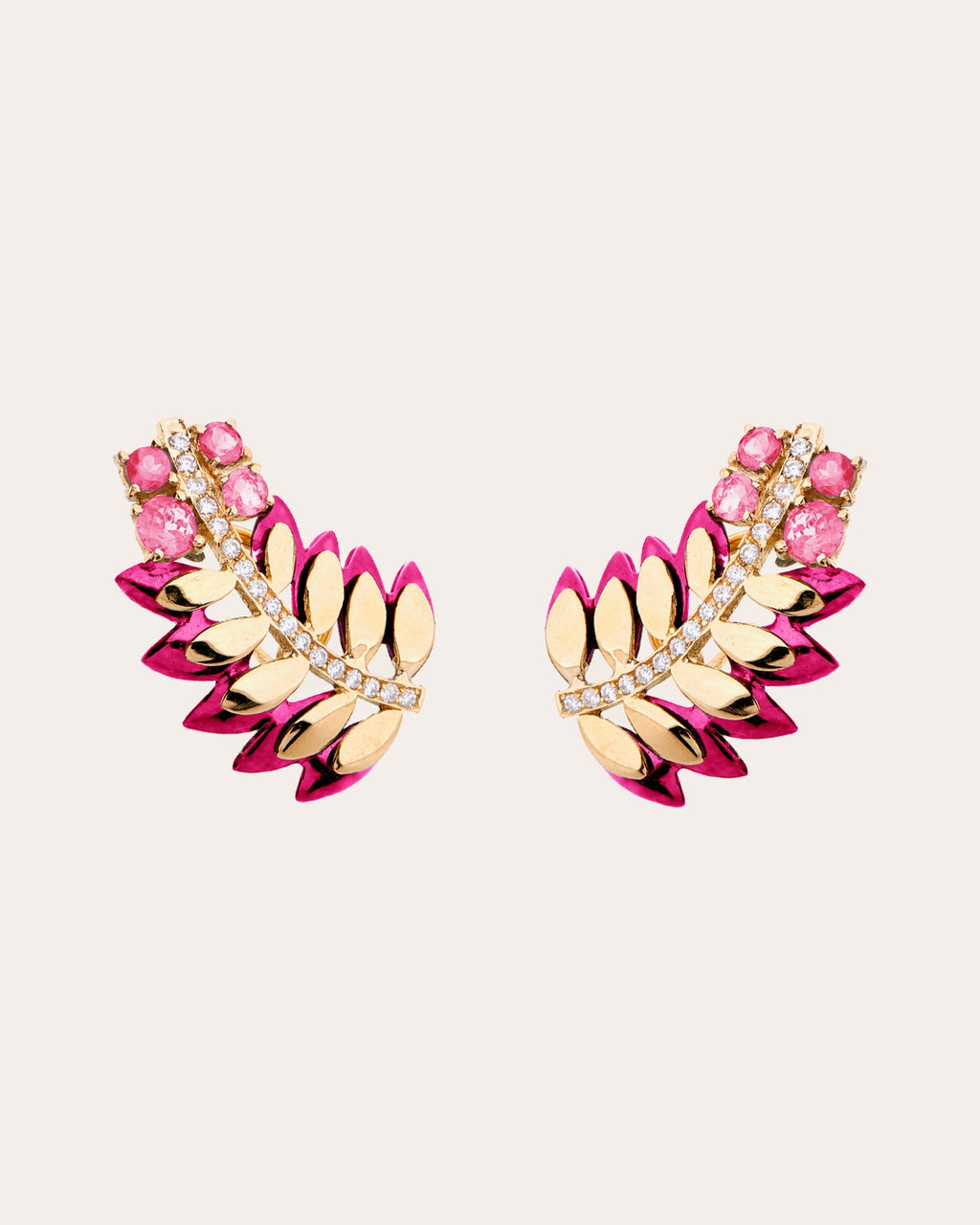 Samambaia Min Earrings