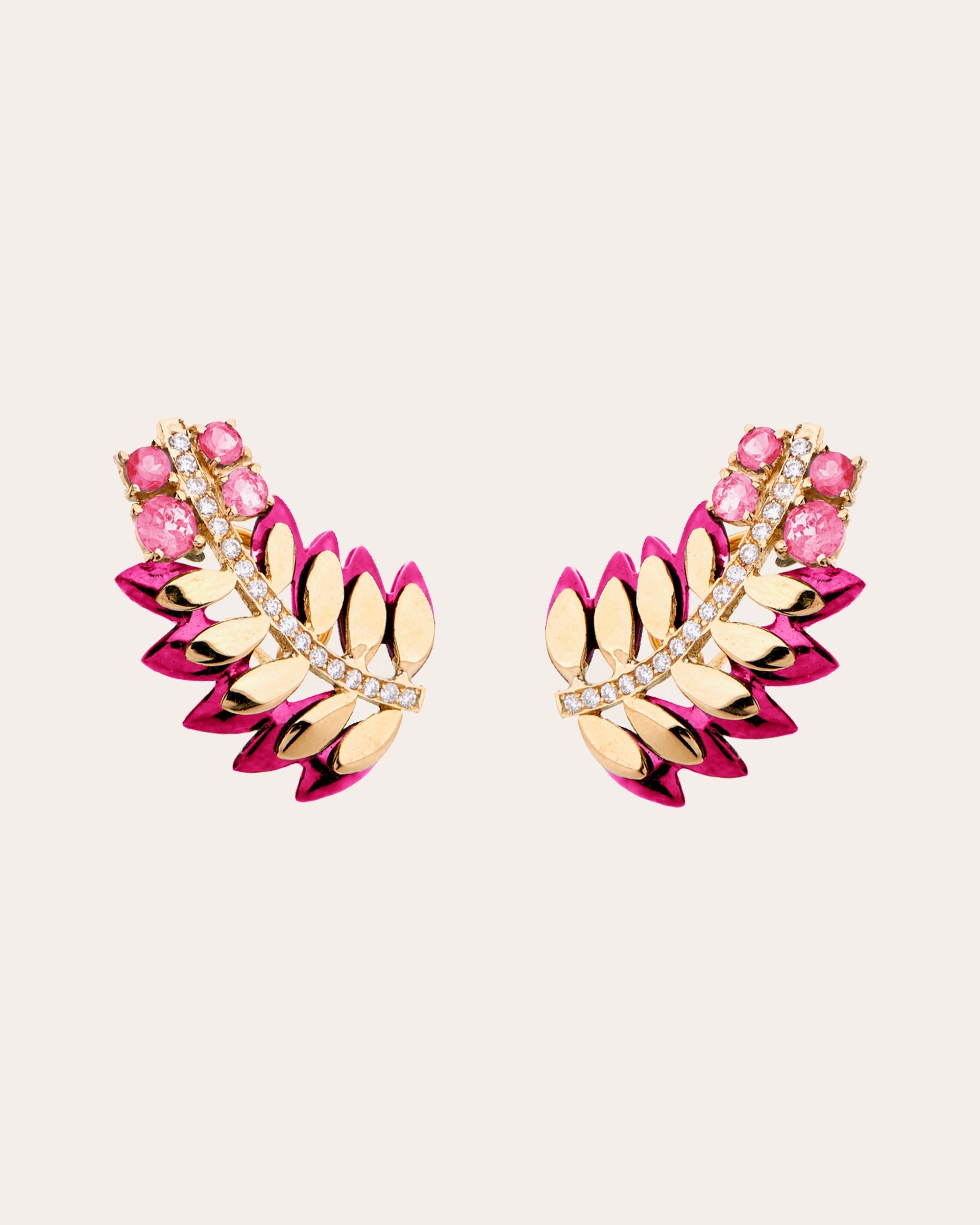 Samambaia Min Earrings