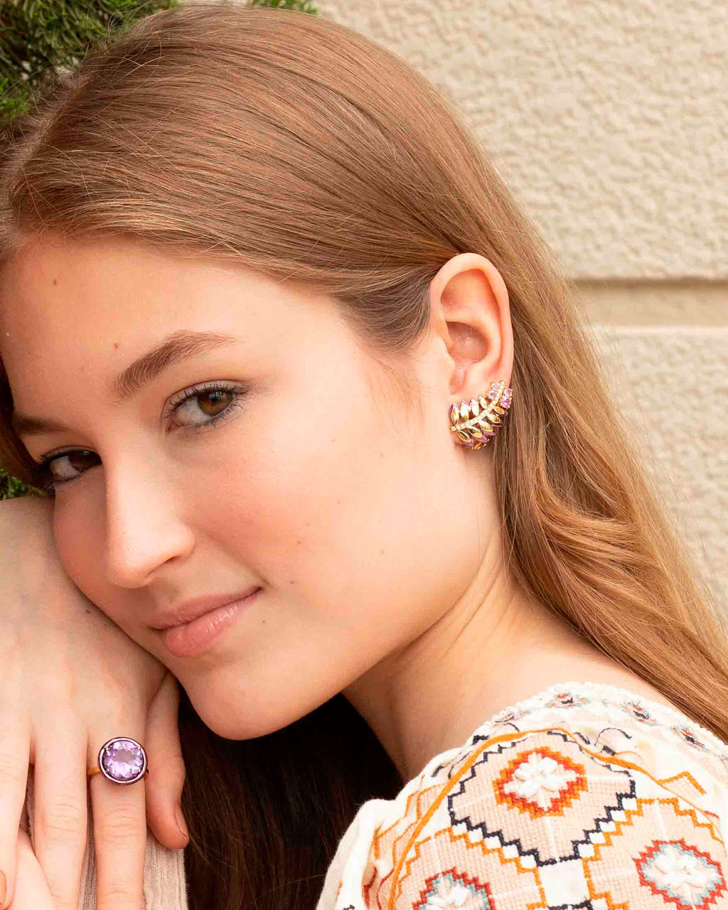 Samambaia Min Earrings