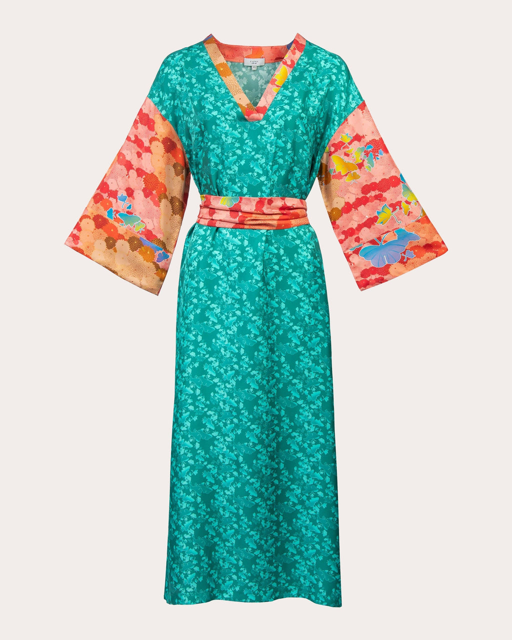 Kyoto Chocho Silk Kaftan