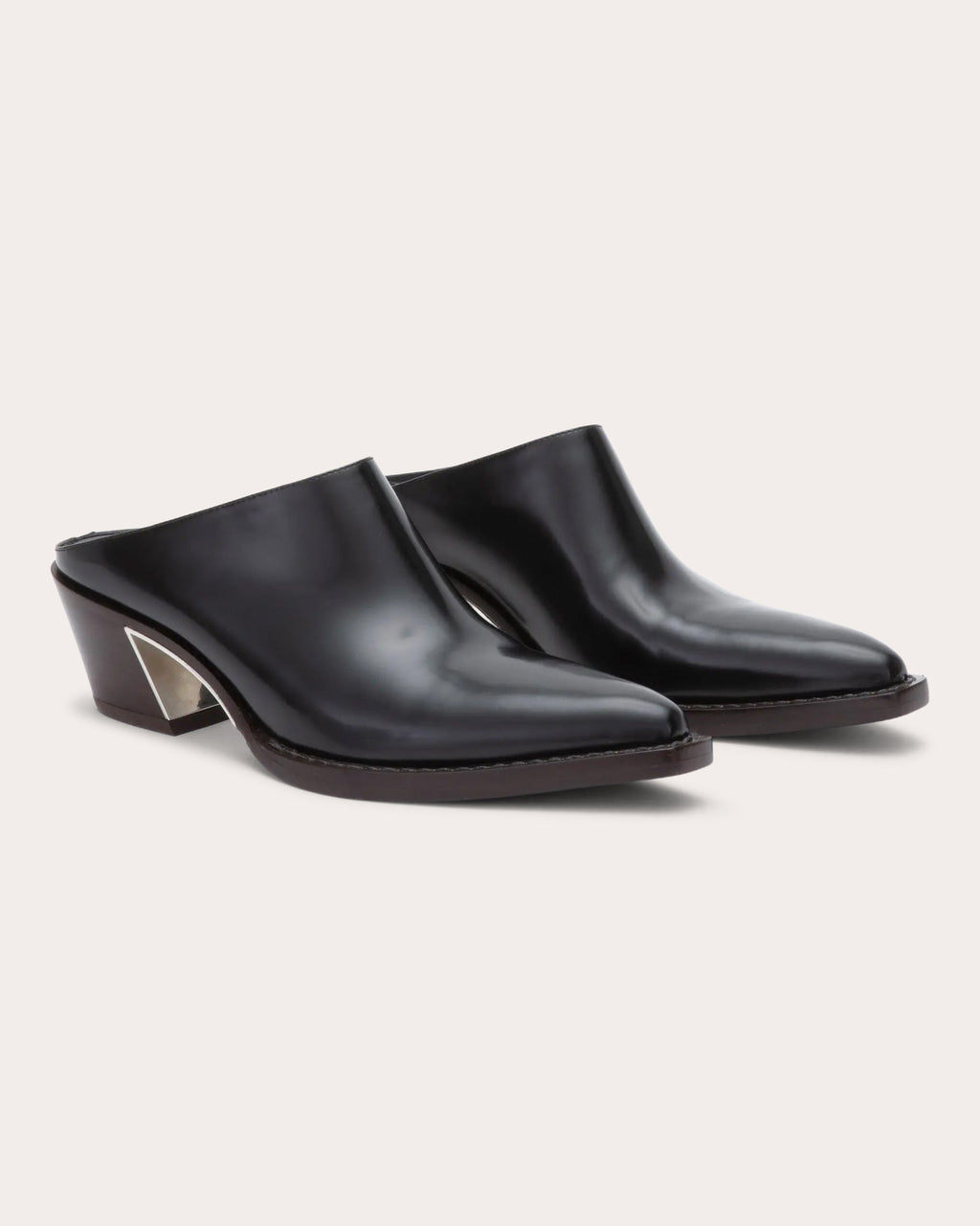 Downtown Leather Mule