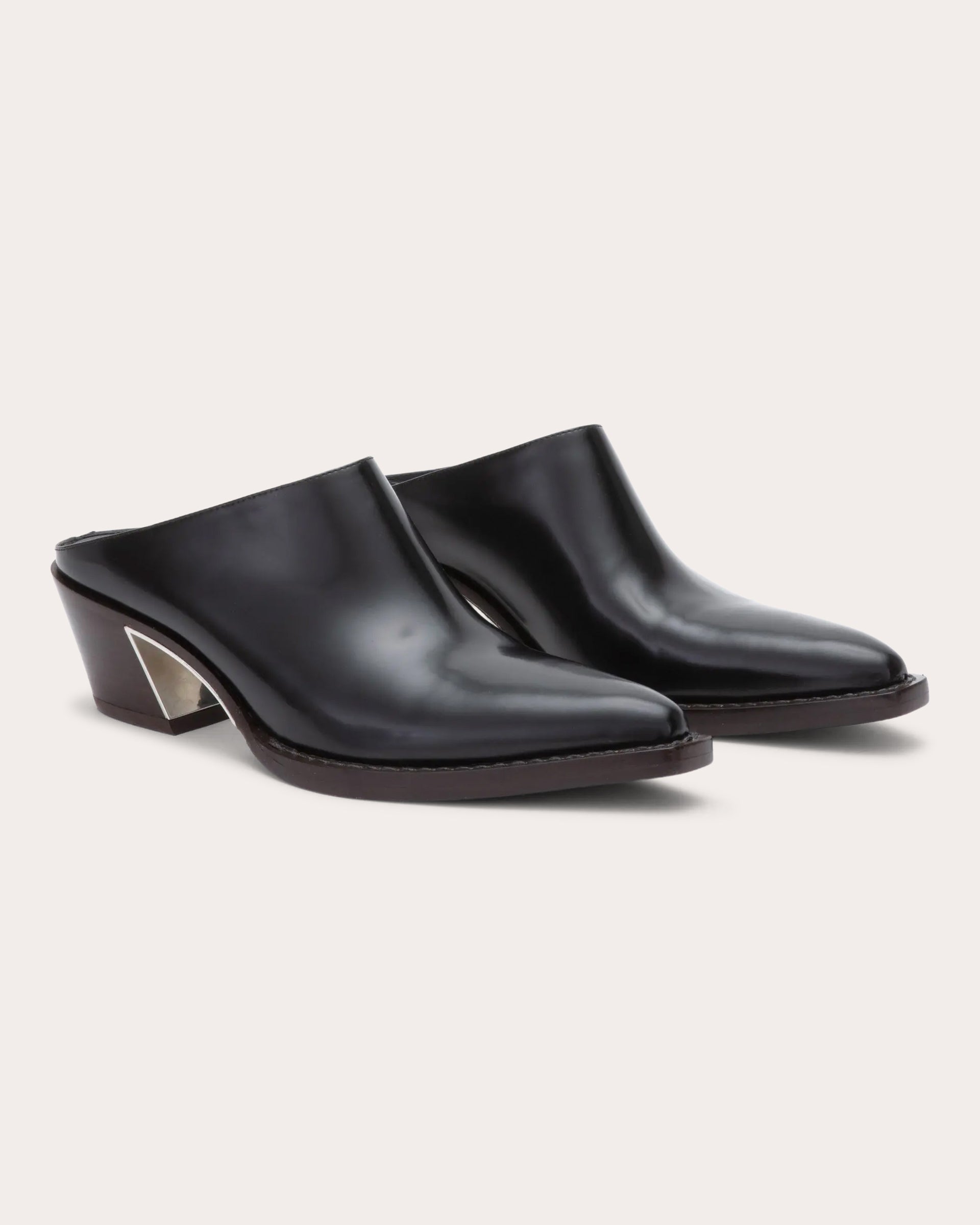 Downtown Leather Mule
