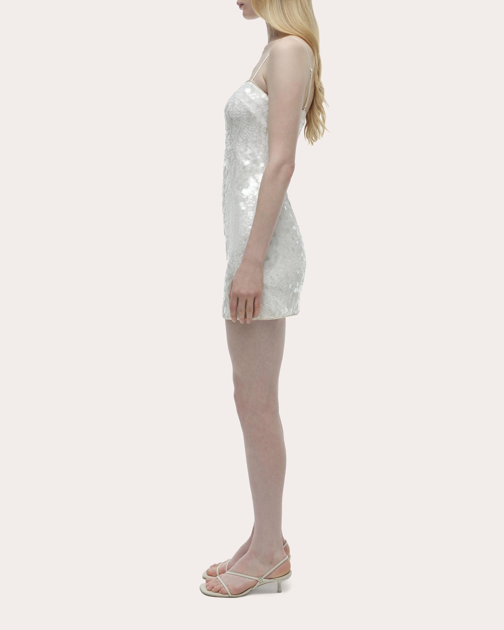 Lollie Sequin Sleeveless Mini Dress