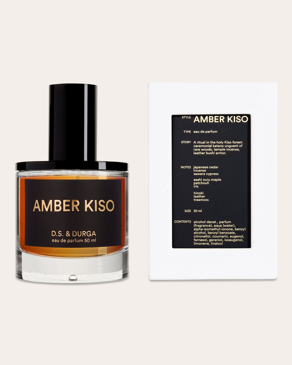 Amber Kiso Eau de Parfum 50ml