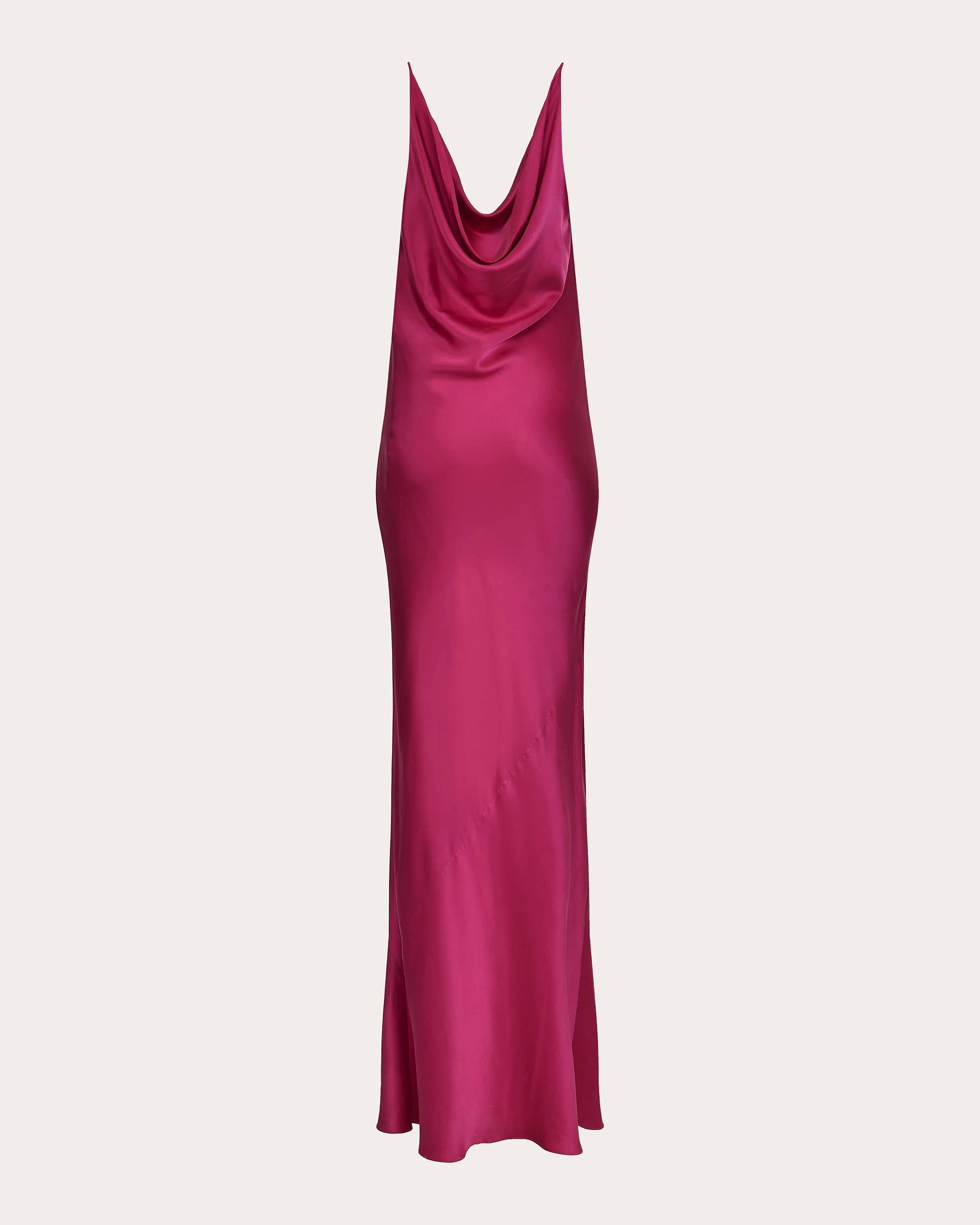 Venice Draped Silk Dress