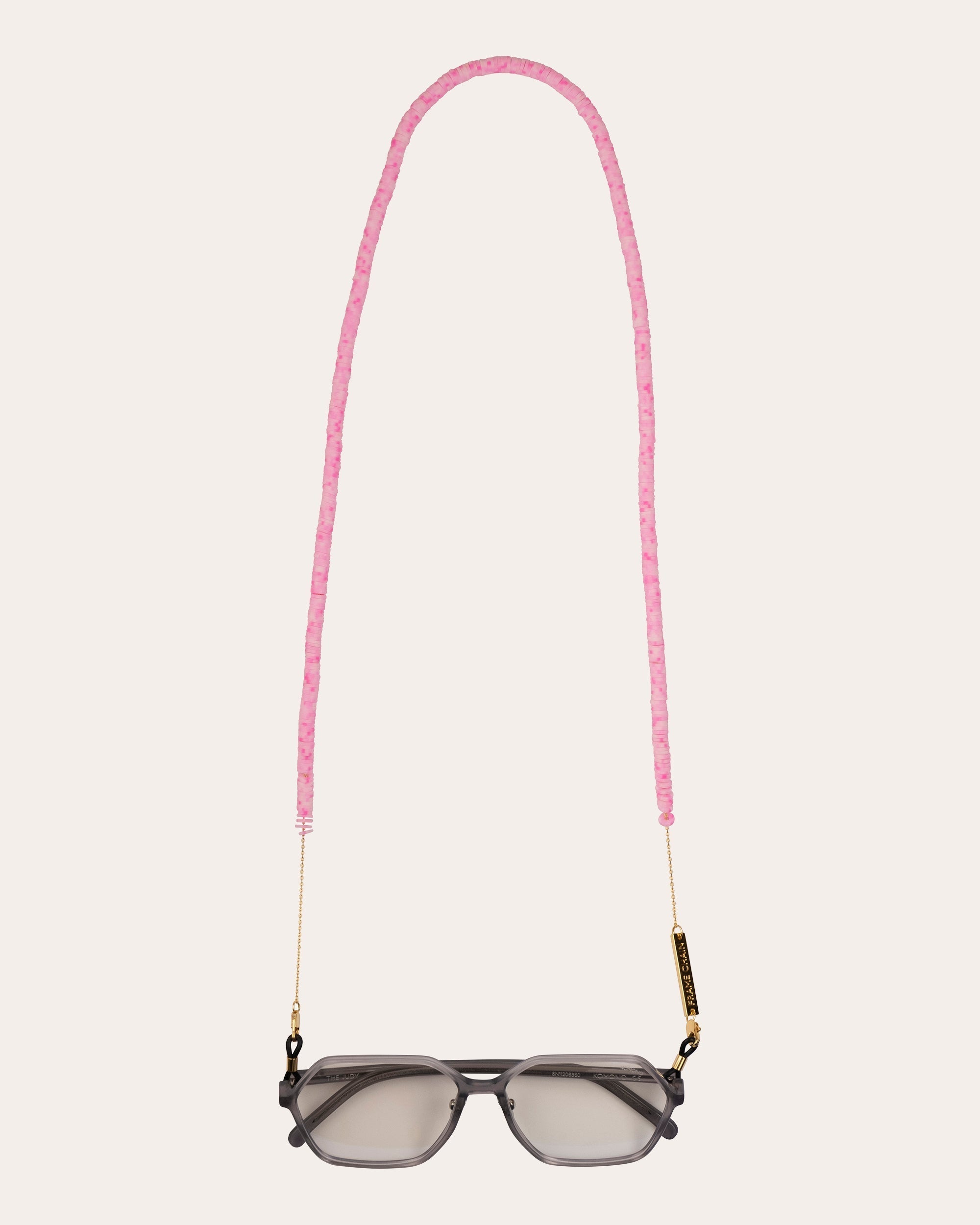 Baby Pink Candy Rain Glasses Chain