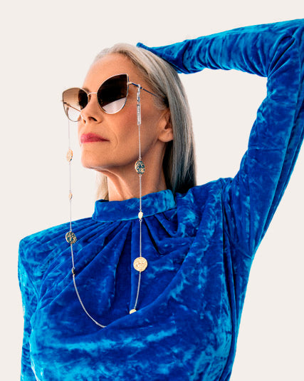 Golden Hour Glasses Chain