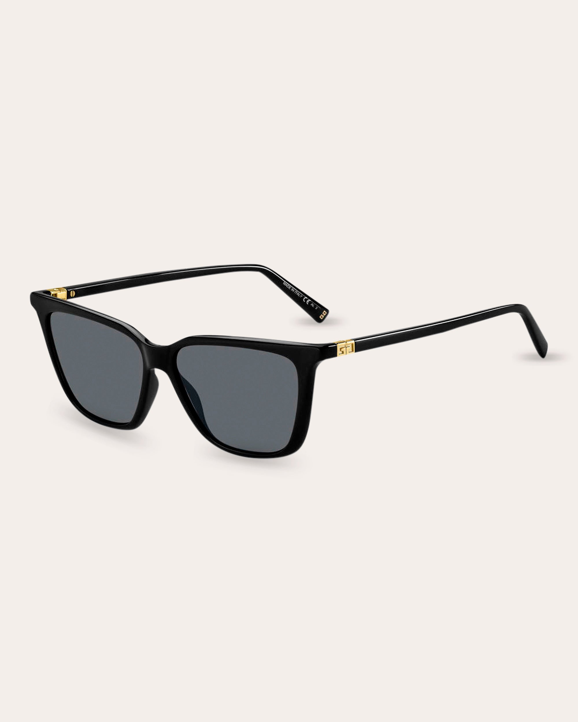 Black Cat-Eye Sunglasses