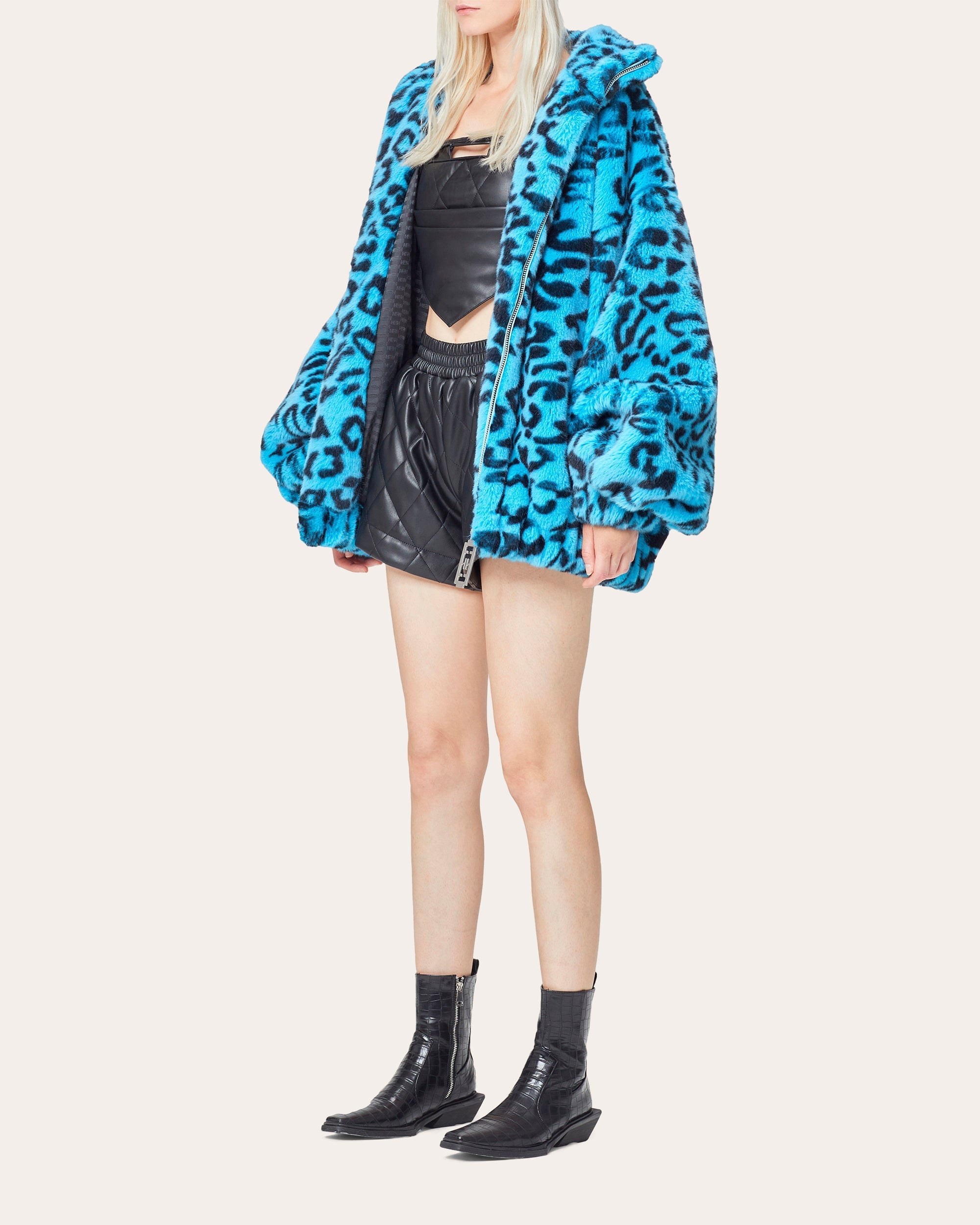 Animal Faux-Fur Coat