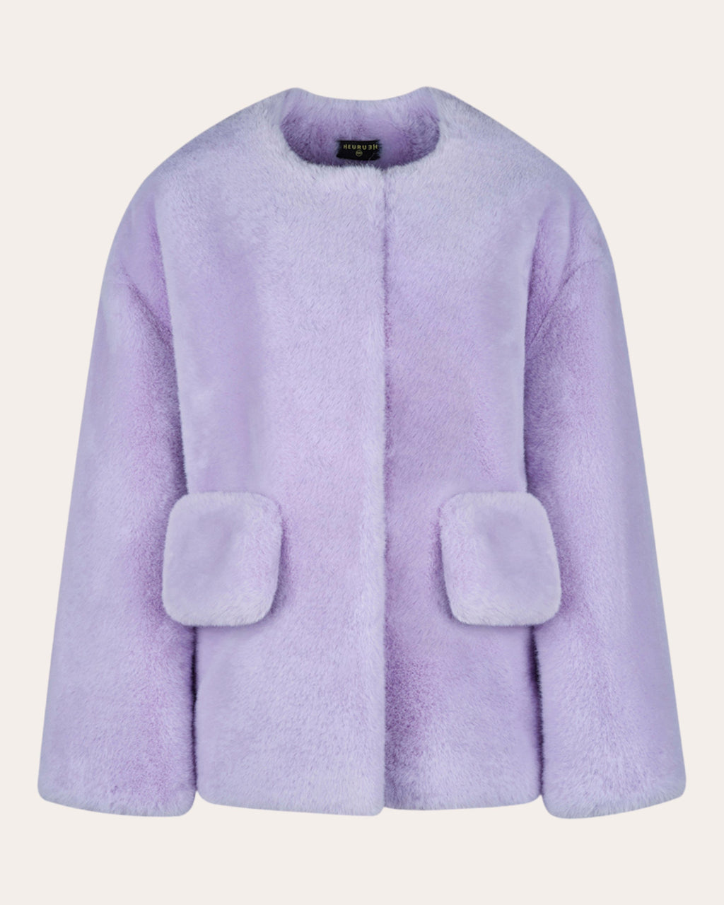 Box Faux Fur Coat