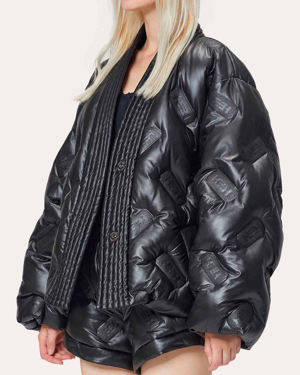 Buckle Puffer Coat