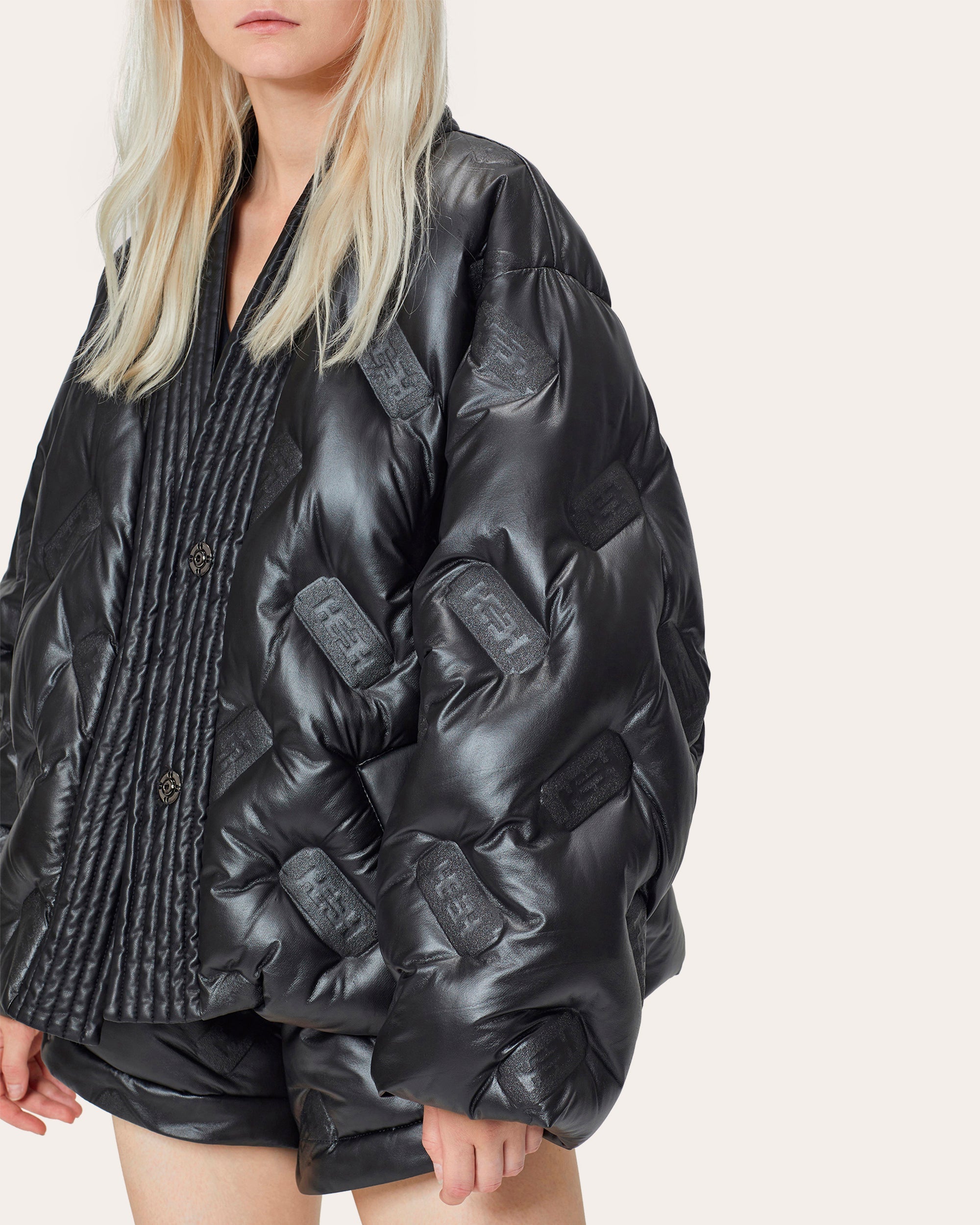 Buckle Puffer Coat