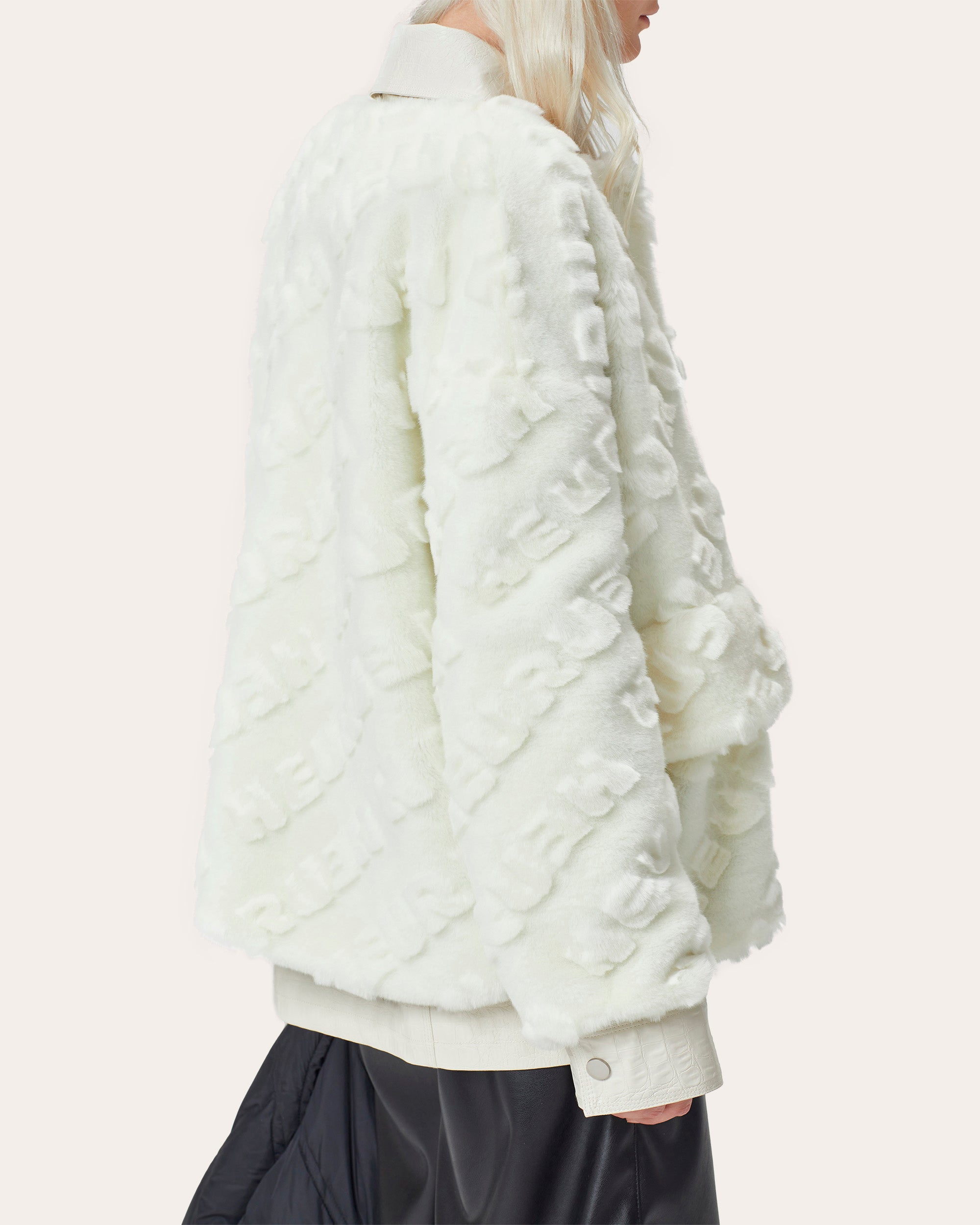Flap-Pocket Teddy Coat