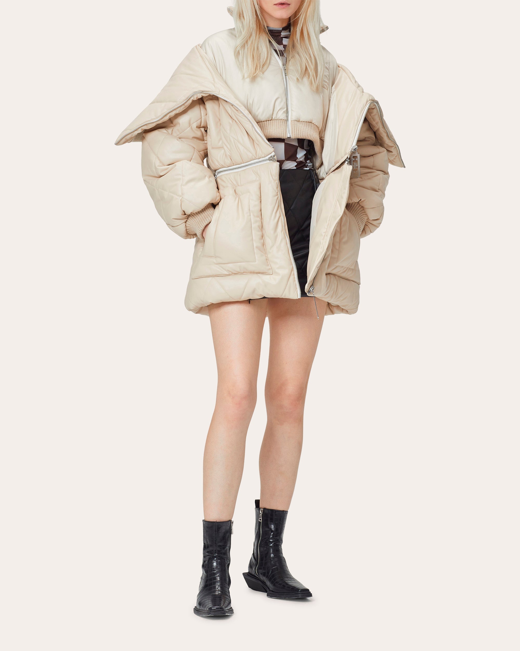 Two-in-One Puffer Coat