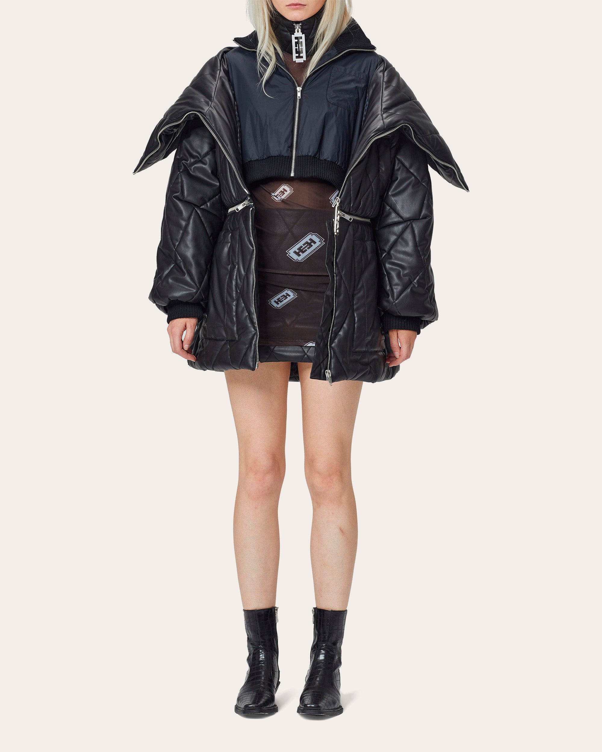 Two-in-One Puffer Coat