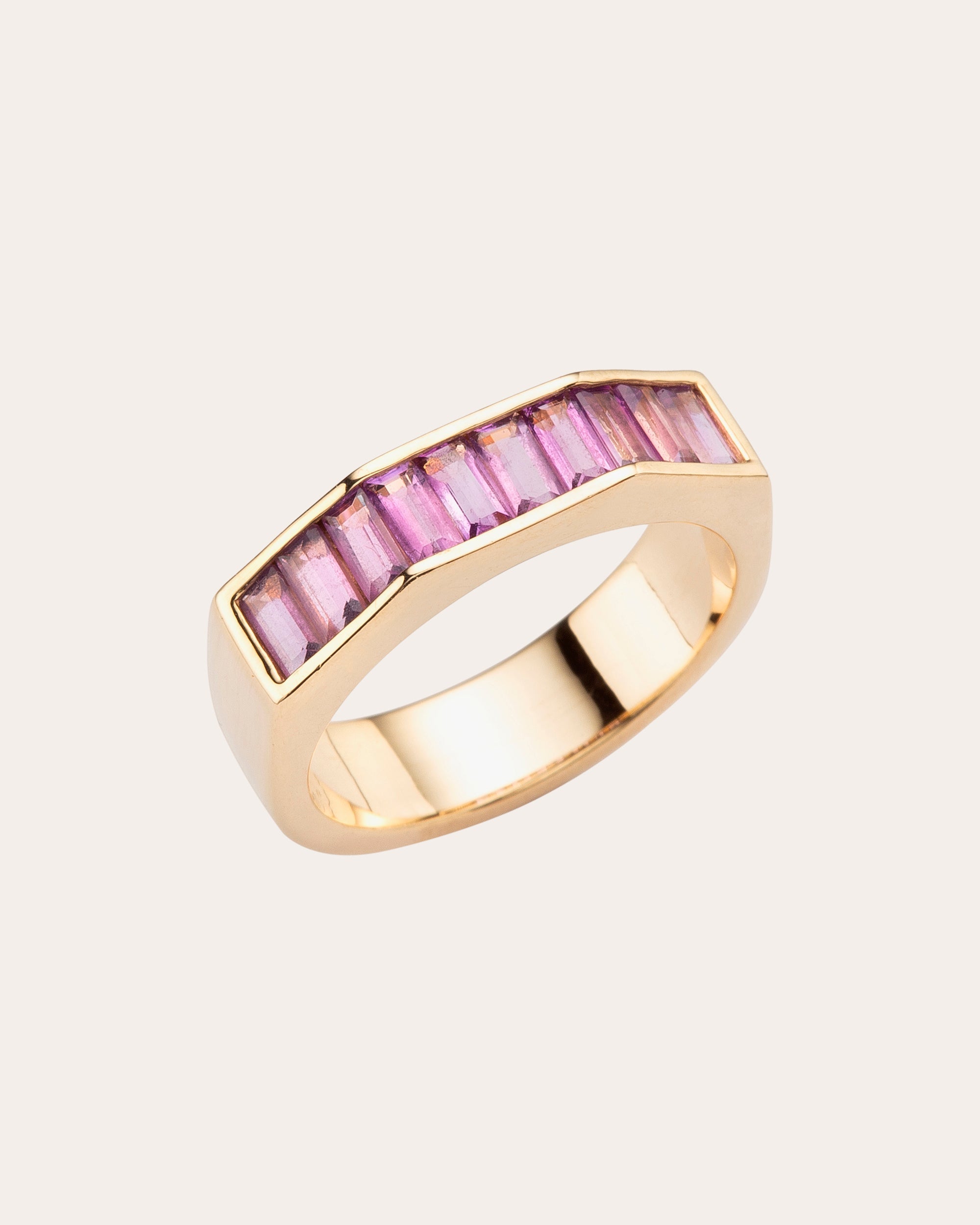 Otto 14K Gold Amethyst Ring