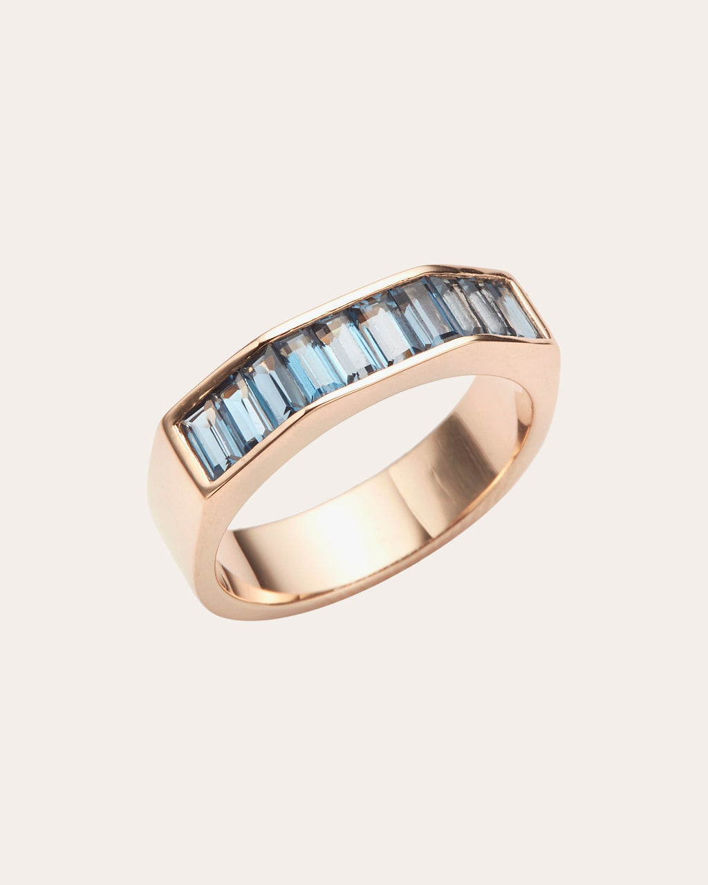 Otto 14K Gold Topaz Ring