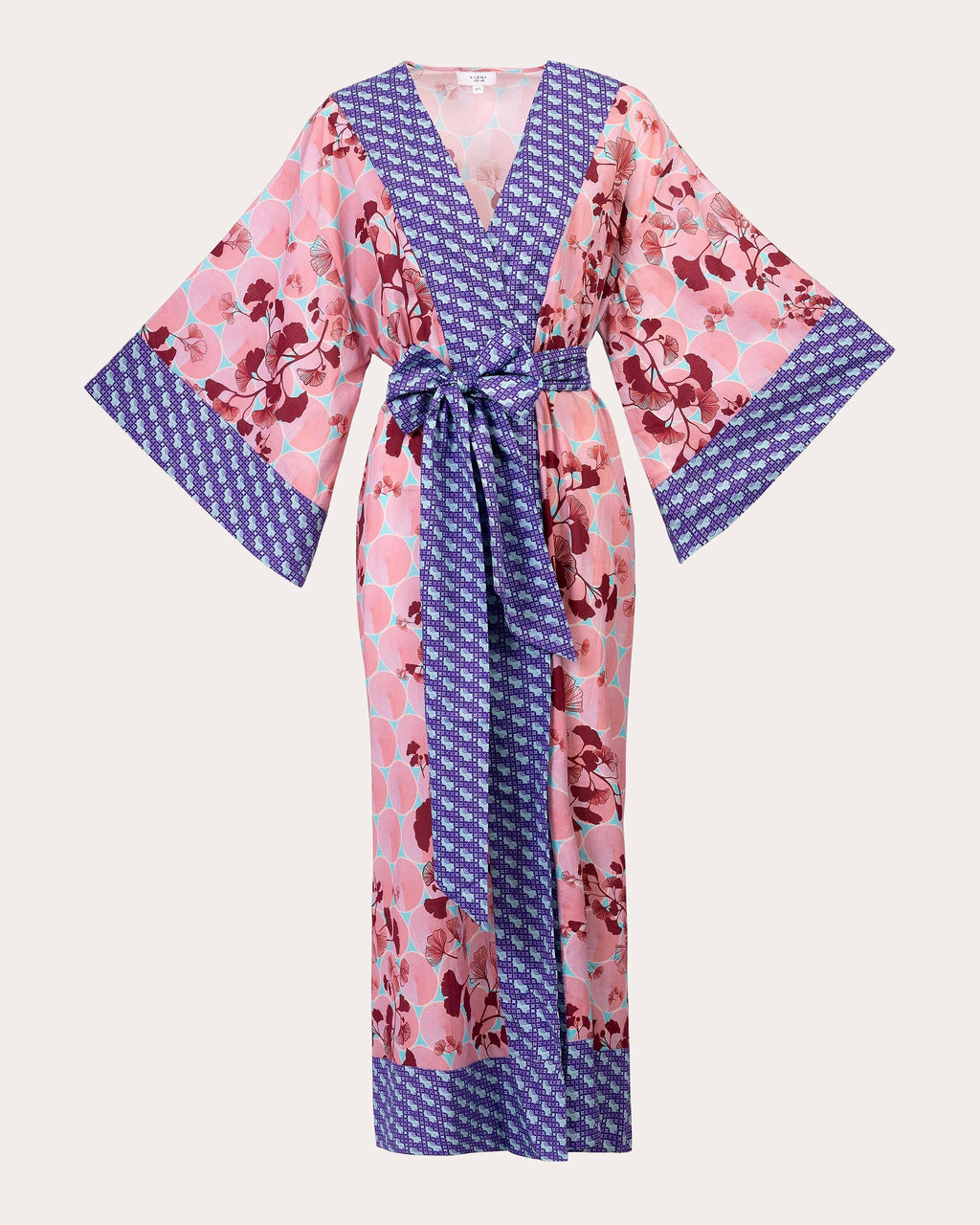 Kobe Ginko Printed Cotton Kimono