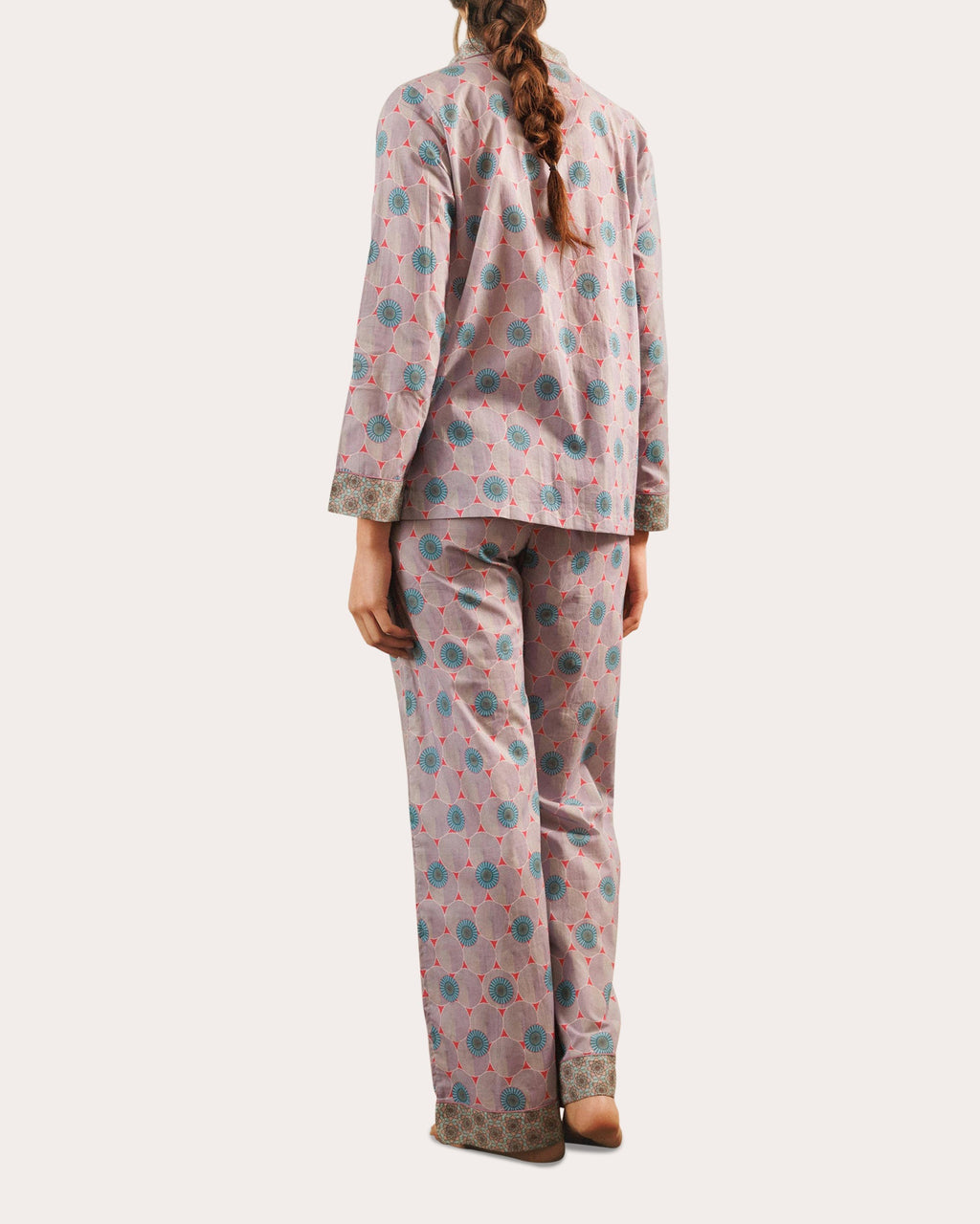 Tokyo Kassa Printed Cotton Pajama Set