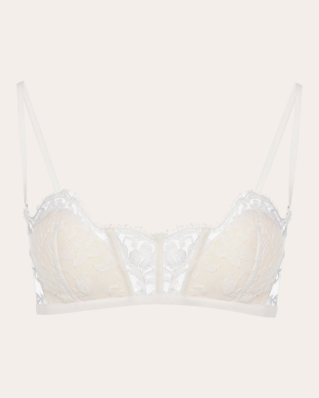 Fall in Love Leavers Lace Bandeau Bra
