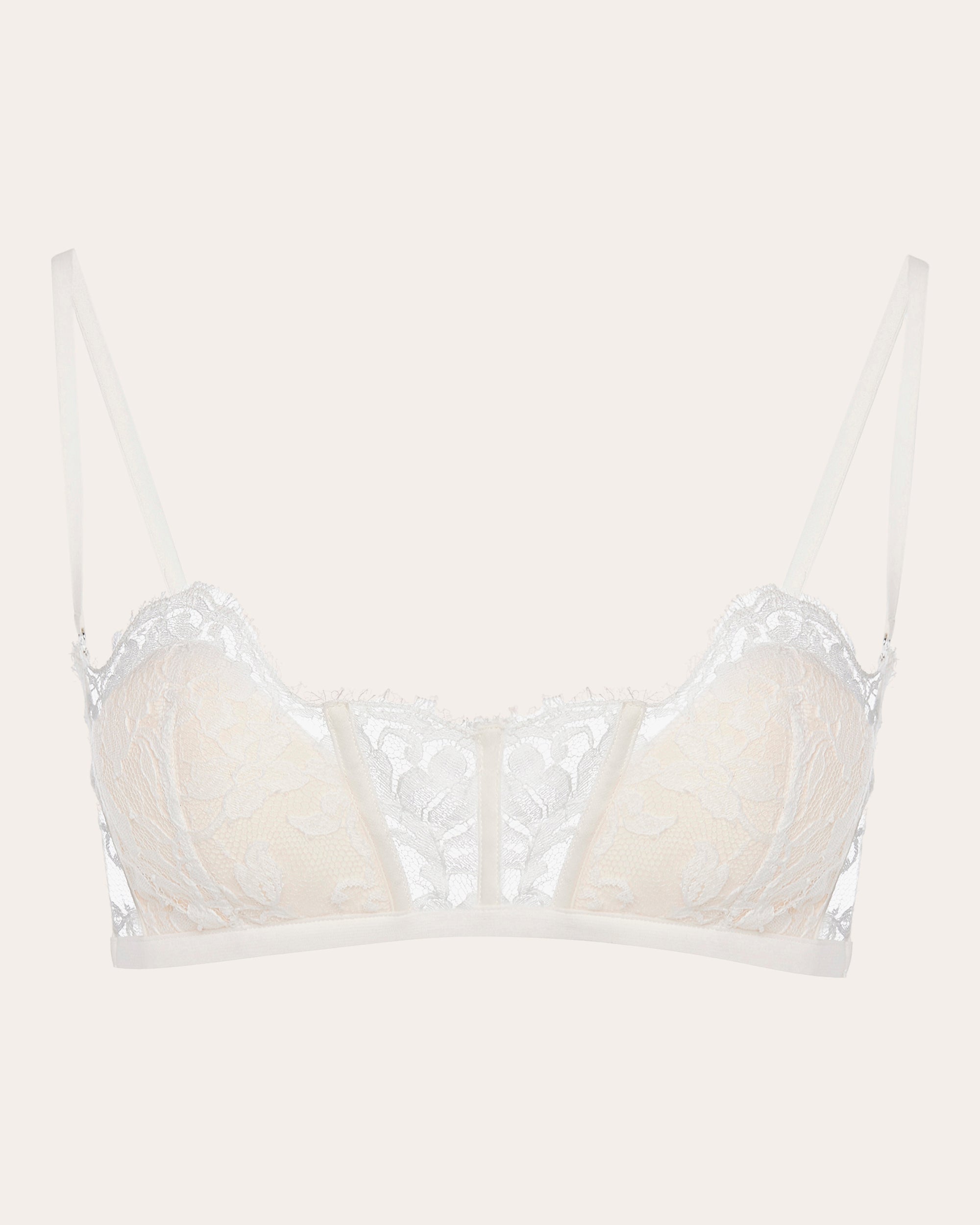 Fall in Love Leavers Lace Bandeau Bra