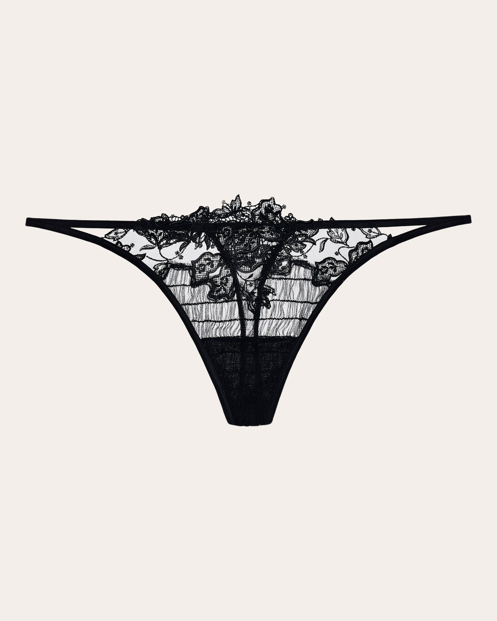 Floral Groove Thong