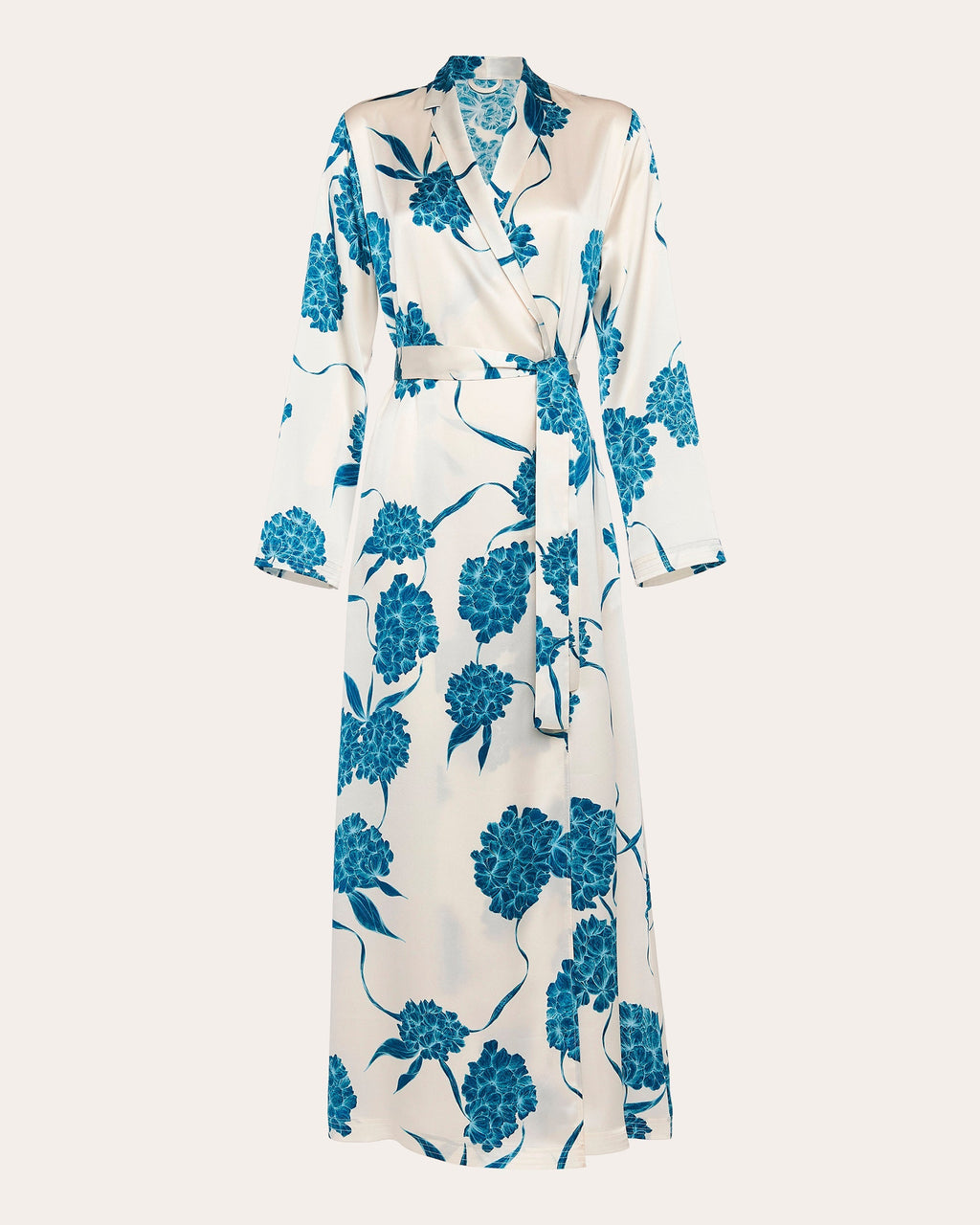 Floral Long Slip Robe