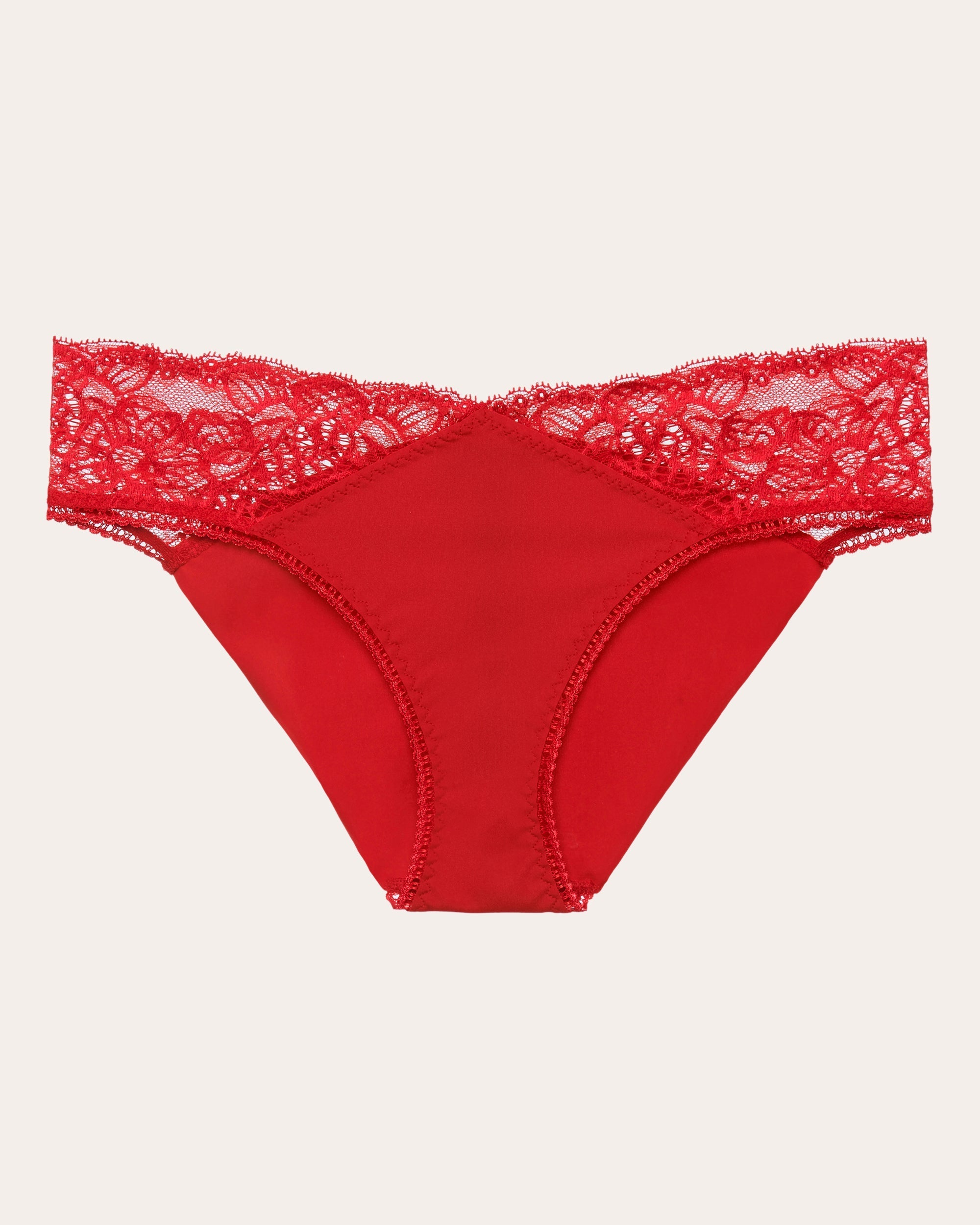 Layla Lace-Trimmed Brief