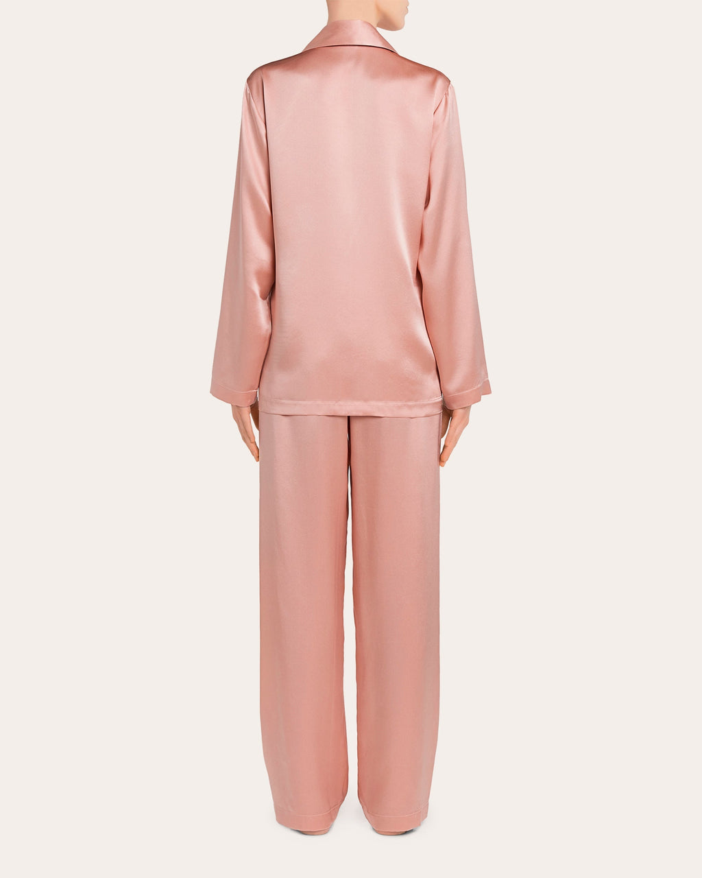 Silk-Satin Pajama Set