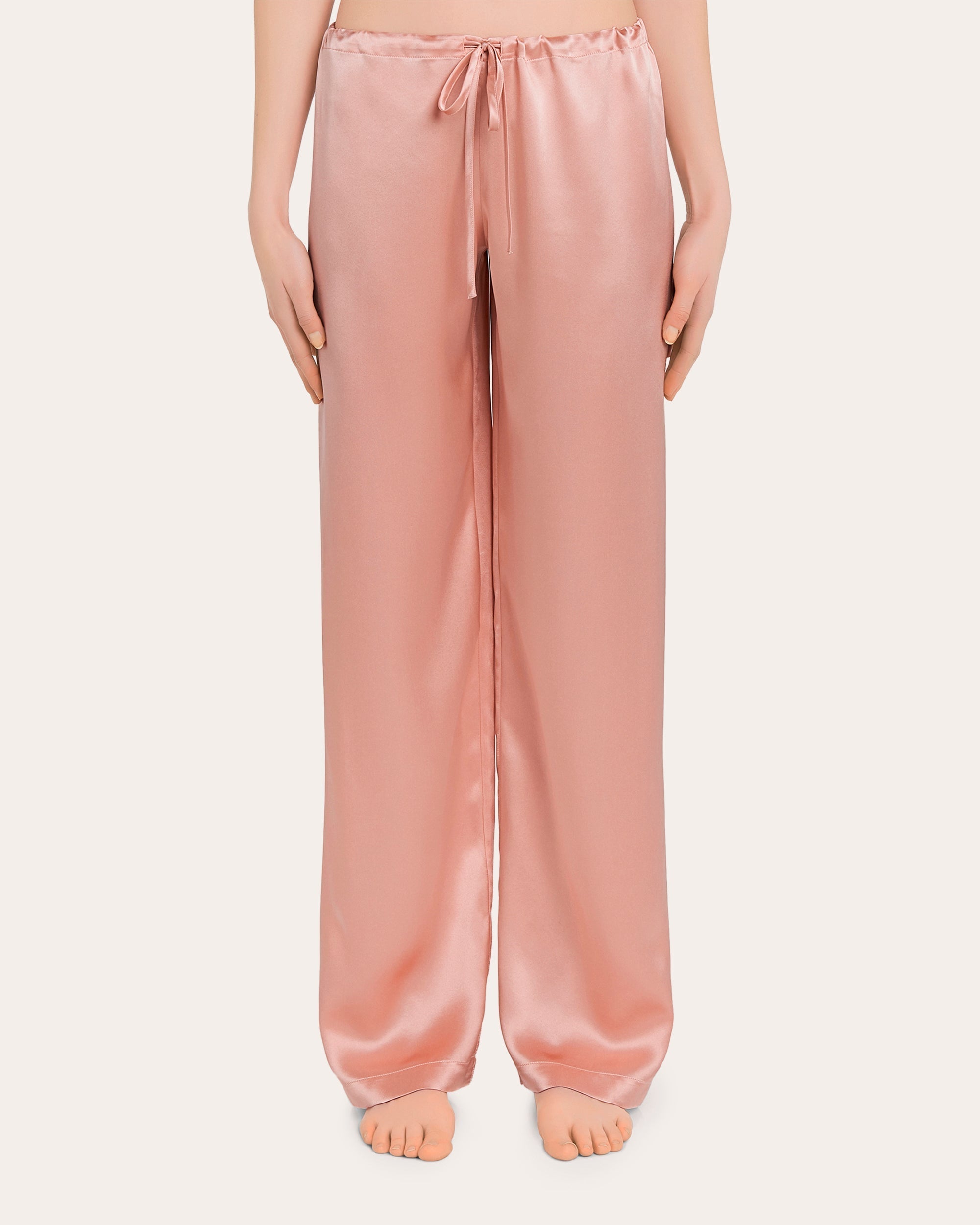 Silk-Satin Pajama Set