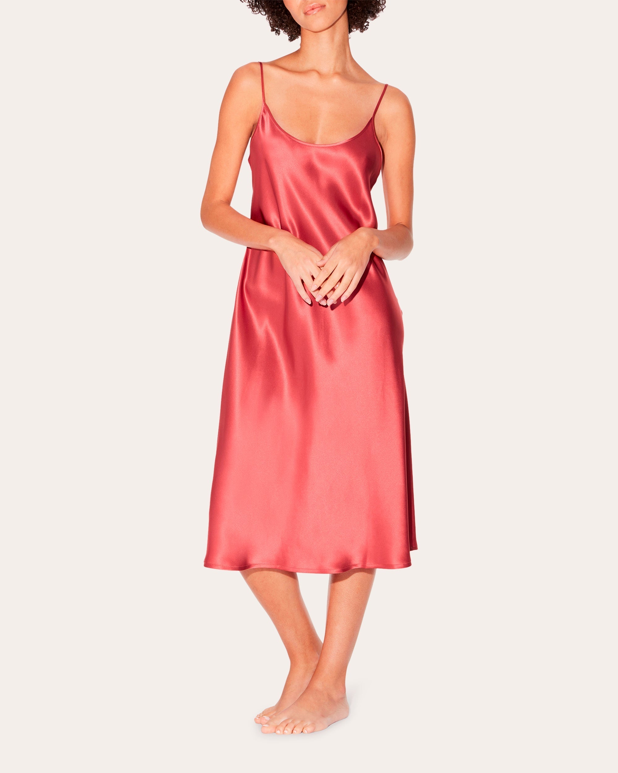Silk-Satin Nightgown