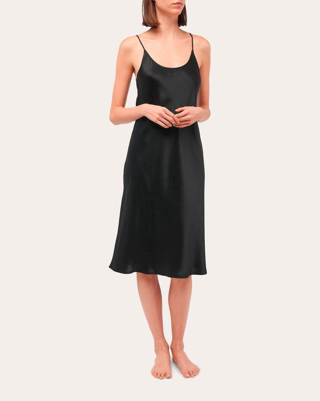 Silk-Satin Nightgown