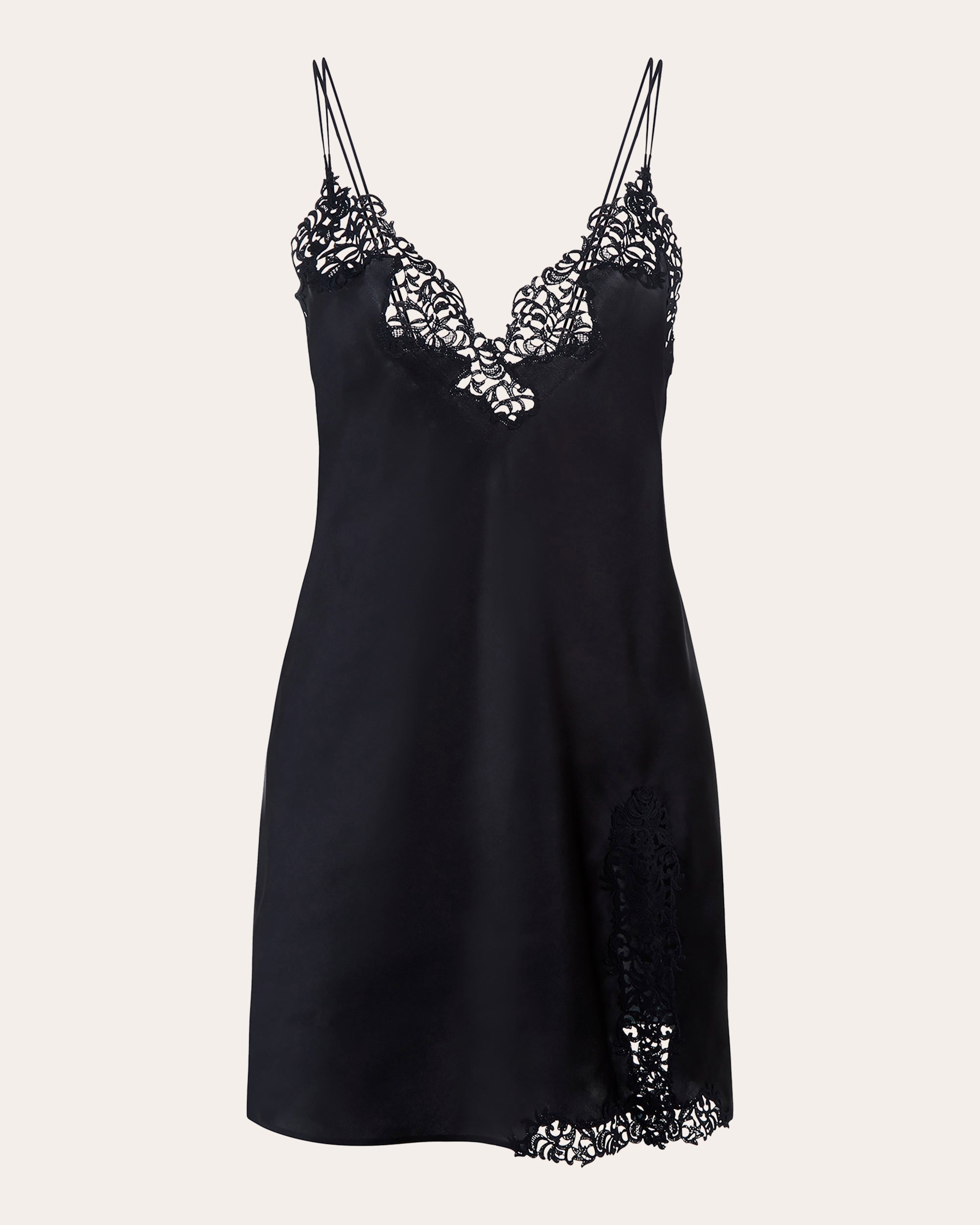 Petite Macrame Slip Dress