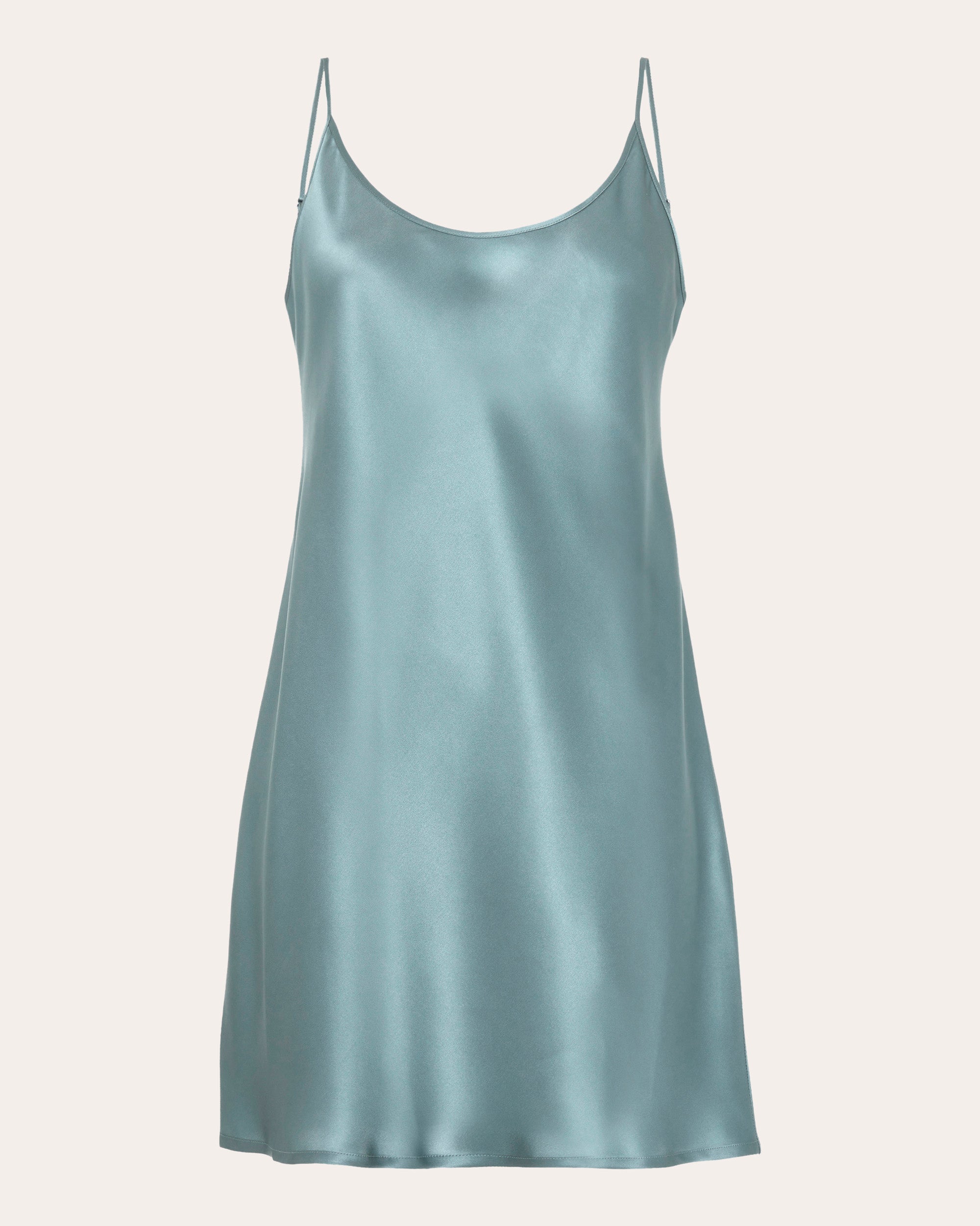 Short Silk Nightgown
