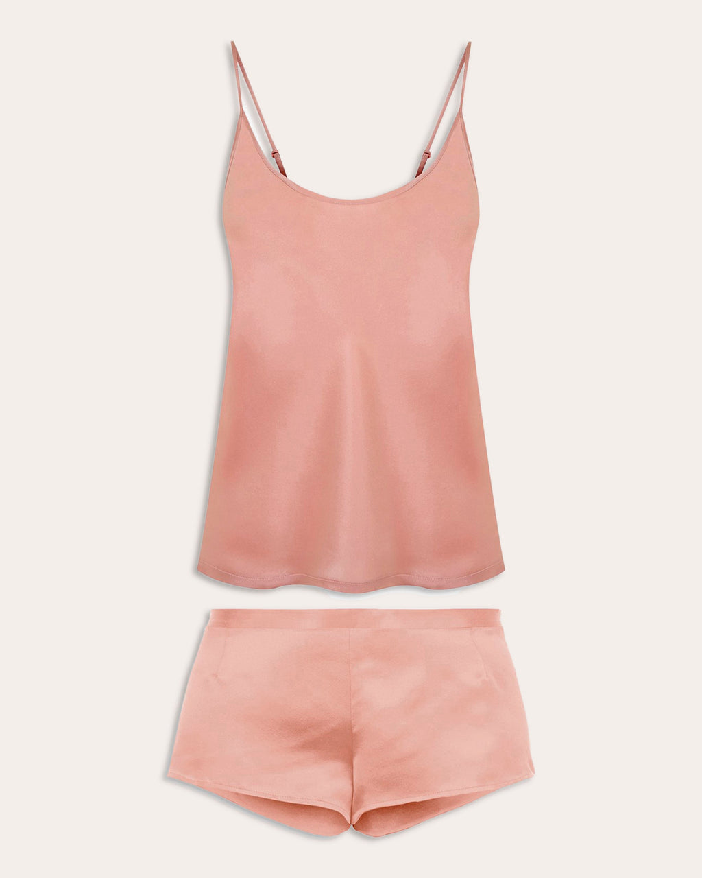 Silk-Satin Pajama Set