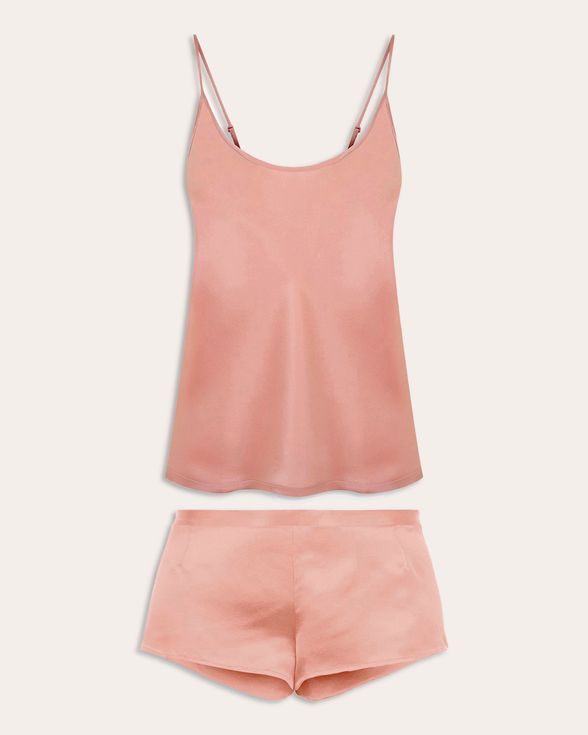 Silk-Satin Pajama Set