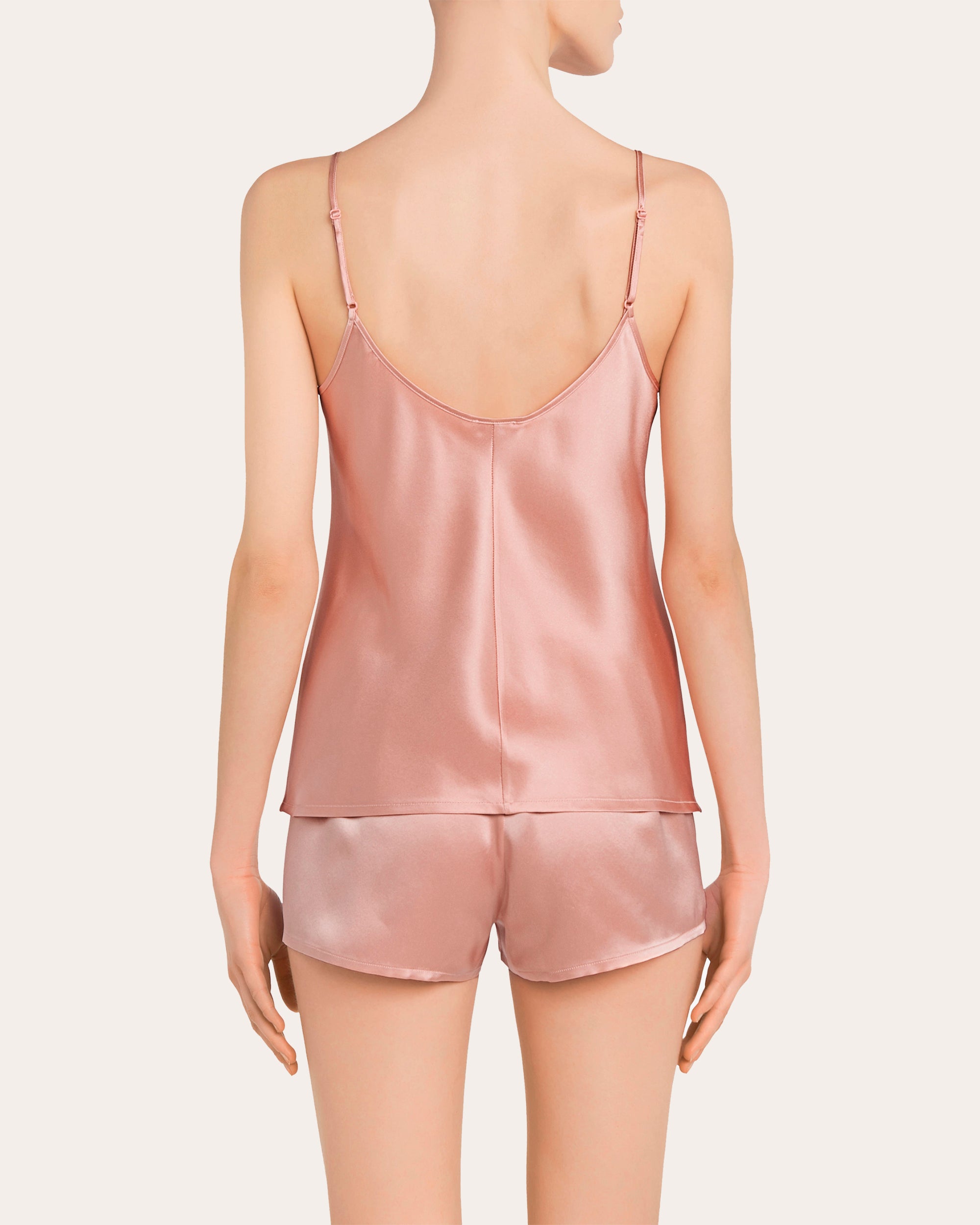 Silk-Satin Pajama Set