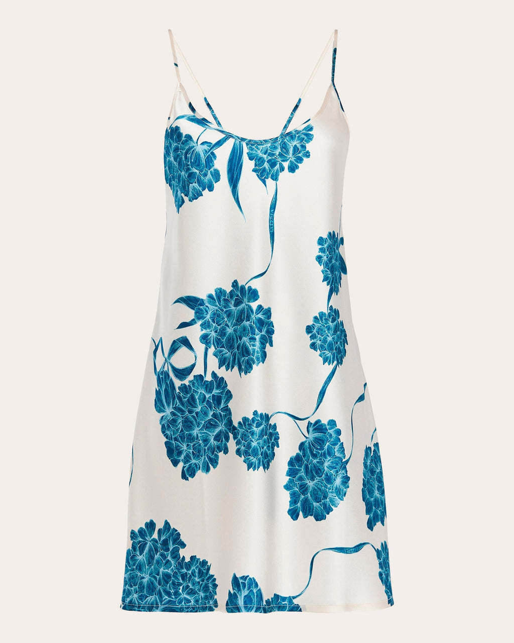 Short Silk Slip Dress