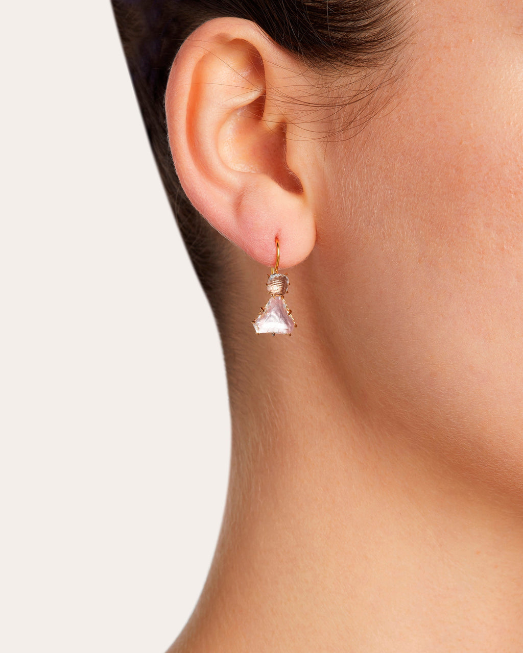 Caterina Geometric Drop Earrings