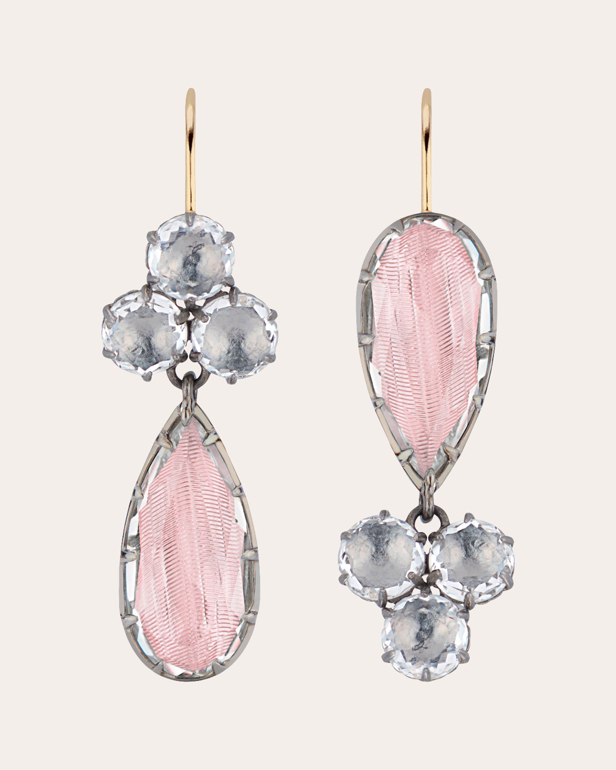 Sadie Cluster Pear Earrings