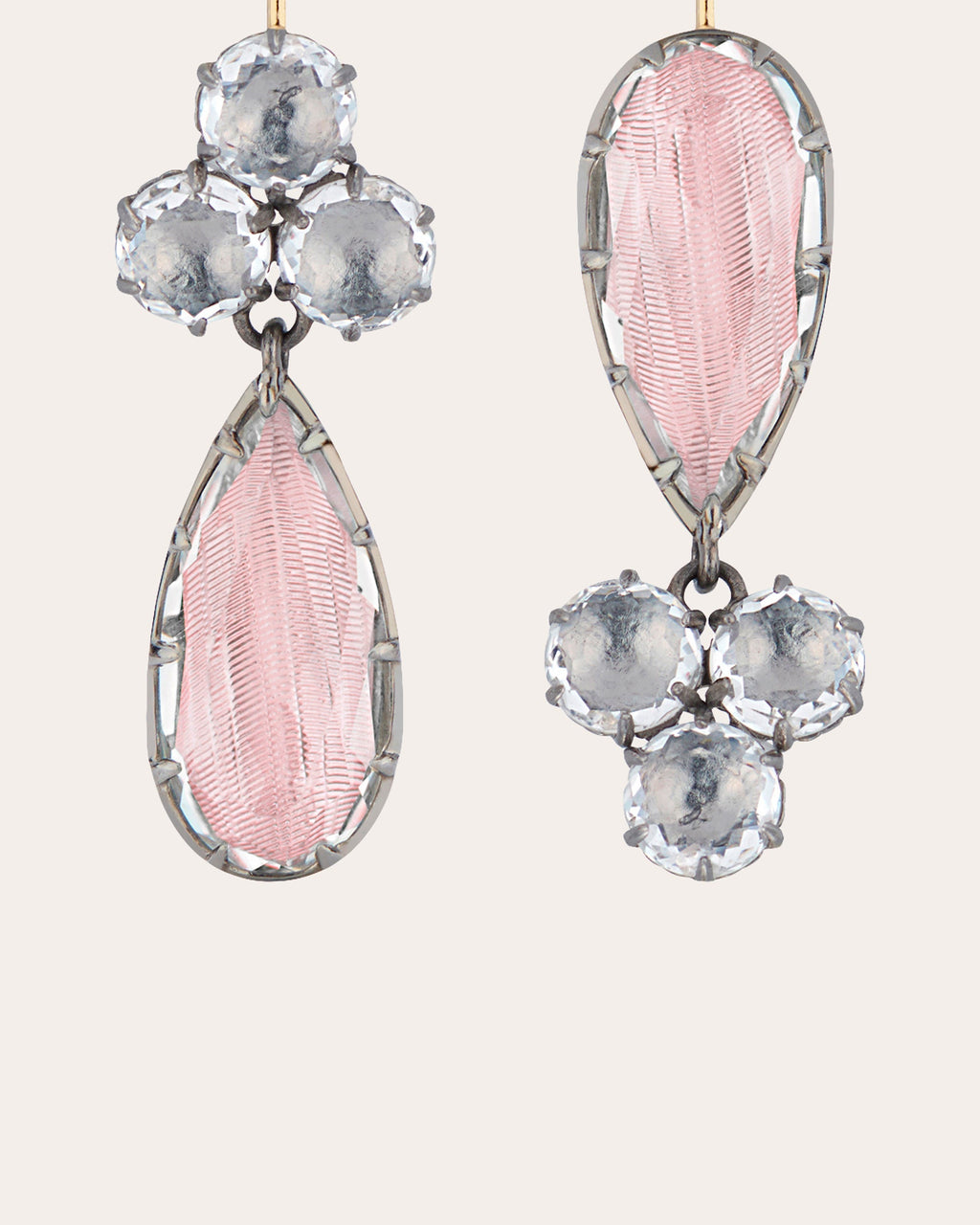 Sadie Cluster Pear Earrings