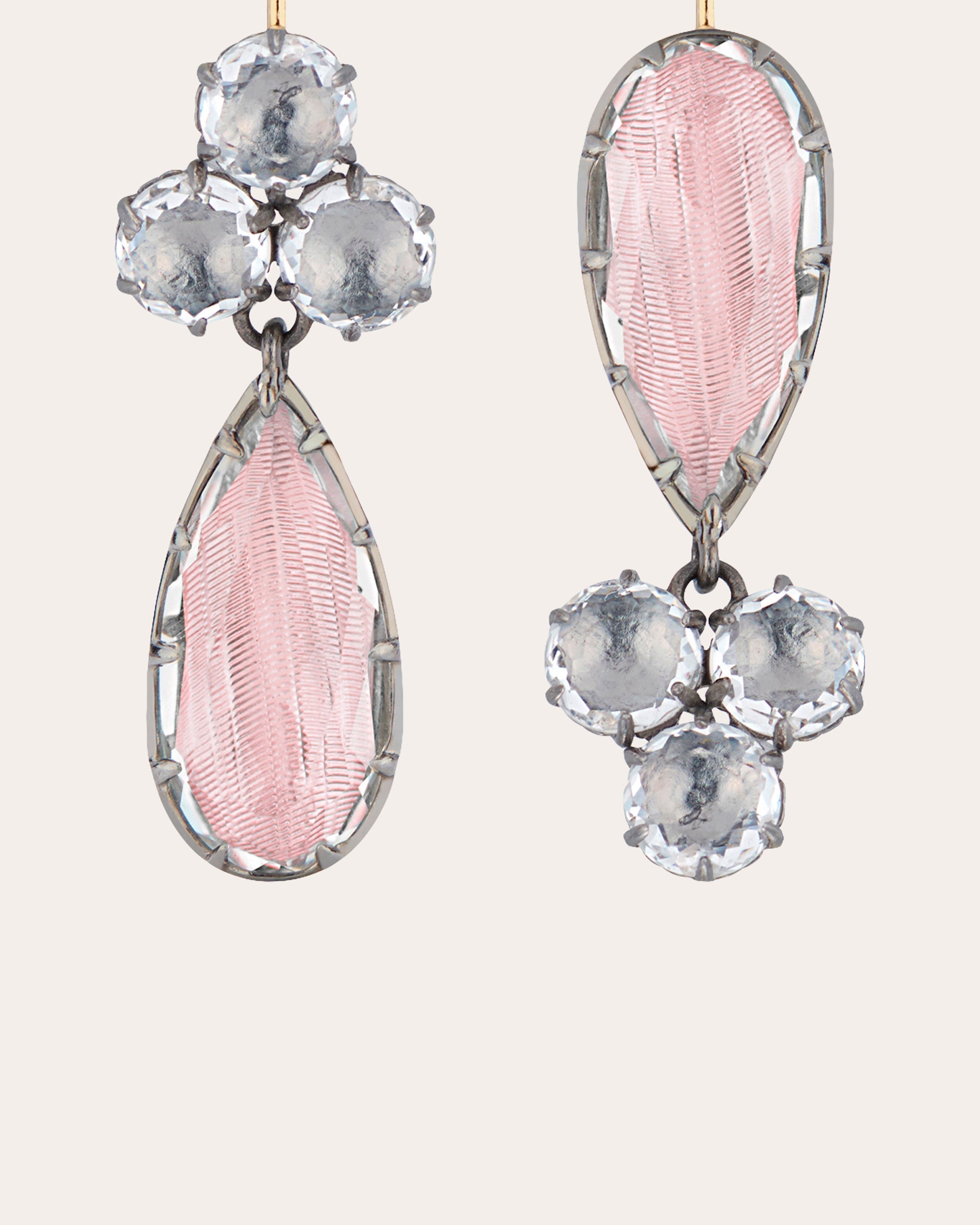 Sadie Cluster Pear Earrings