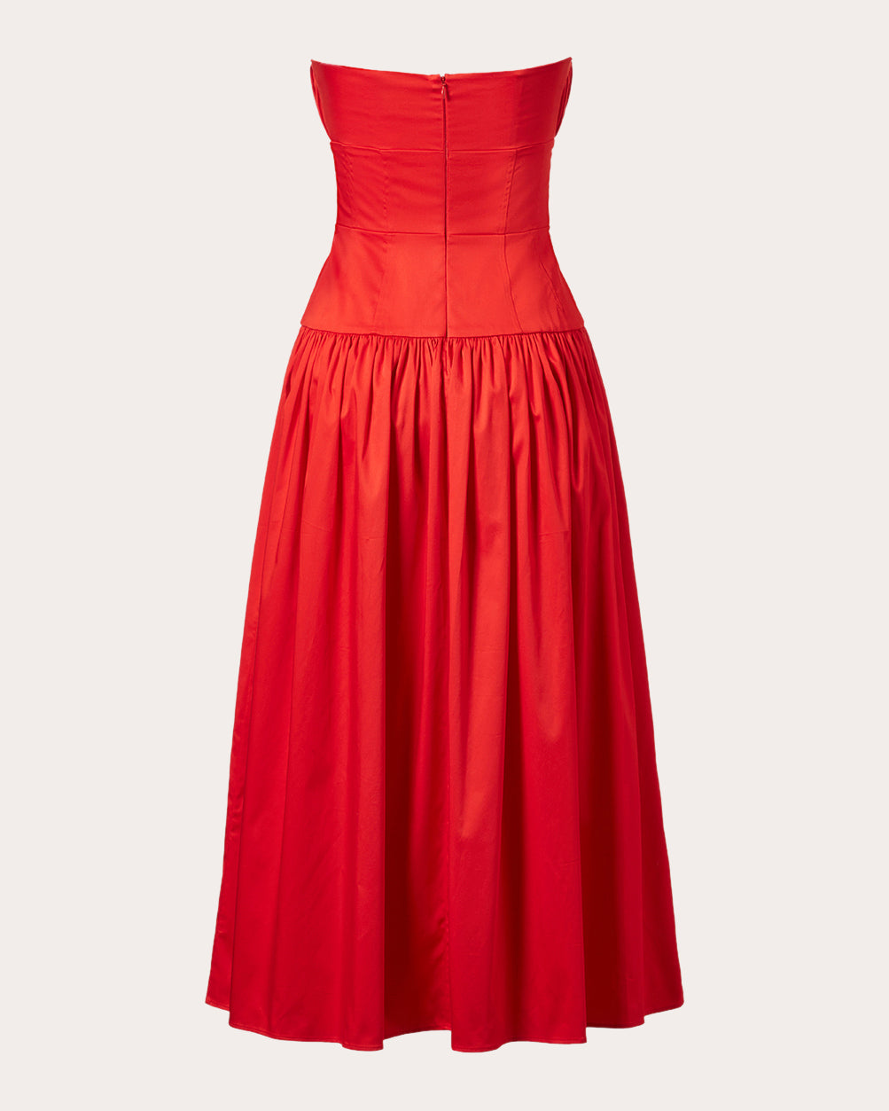 Lauryn Cotton-Poplin Midi Dress