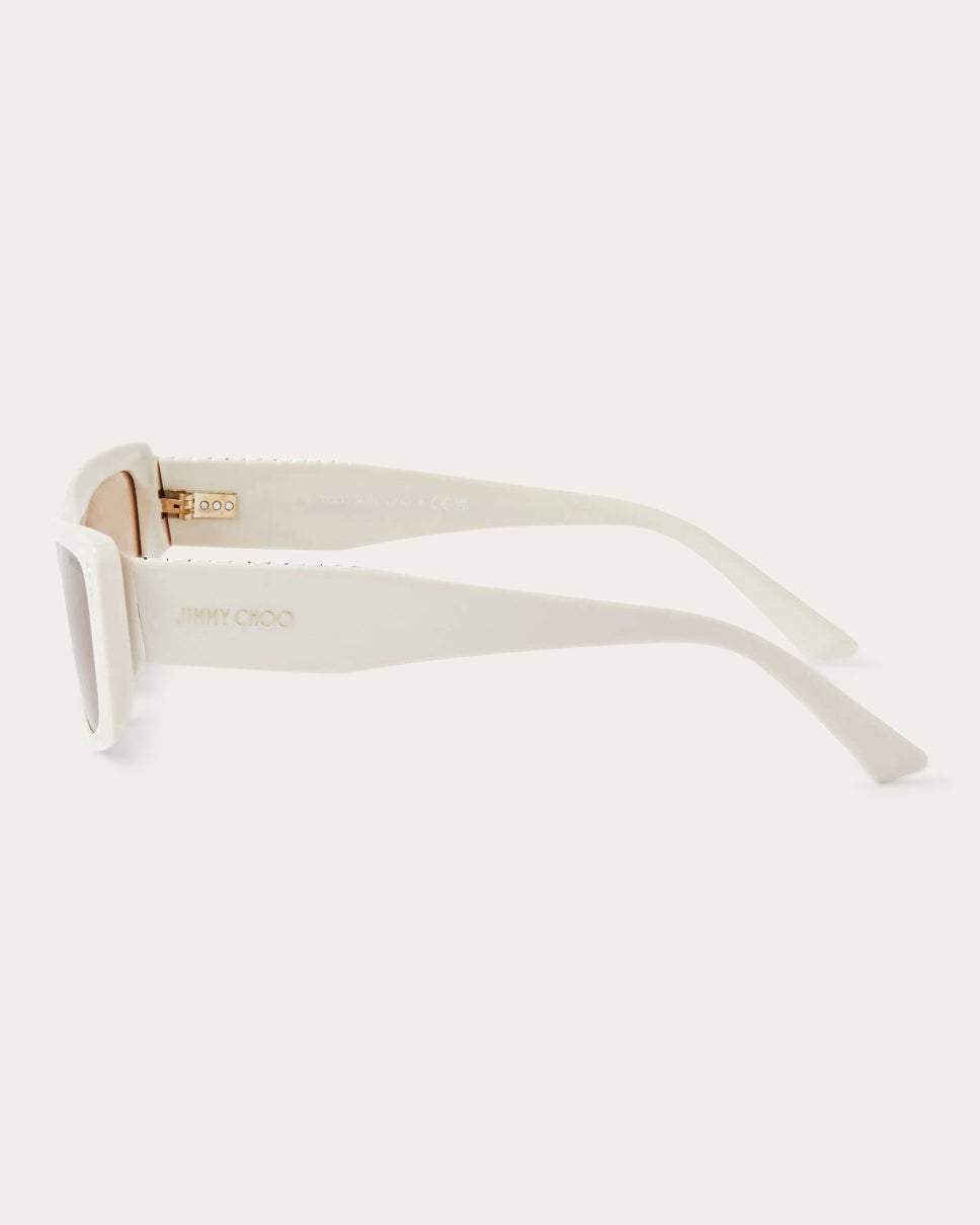 Lexy Slim Butterfly Acetate Sunglasses